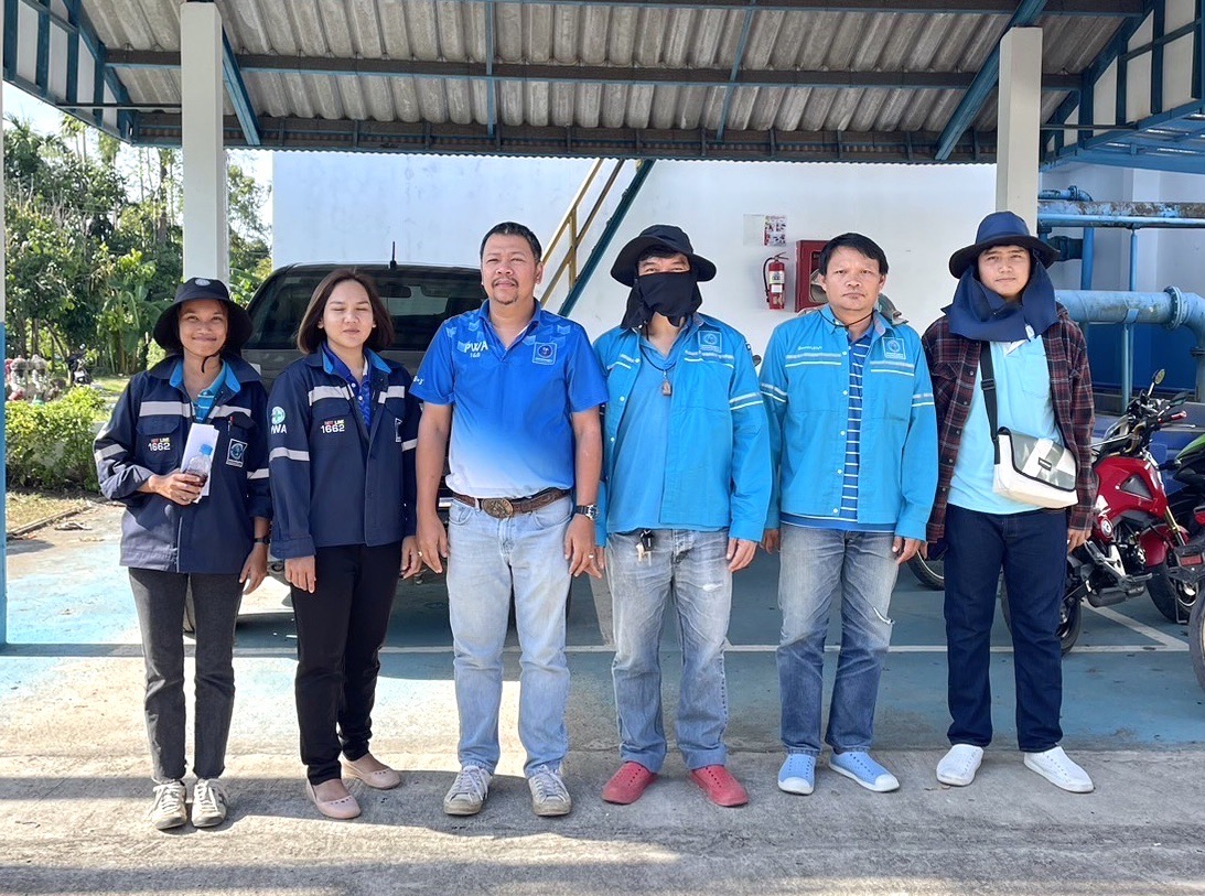 กปภ.สาขาขลุง ลงพื้นที่ตามแผนลดน้ำสูญเสีย (เชิงพาณิชย์) MM05 สถานีผลิตน้ำพลิ้ว จ่ายพื้นที่บางสระเก้า ตรวจสอบมาตรวัดน้ำ 0 ลบ.ม.