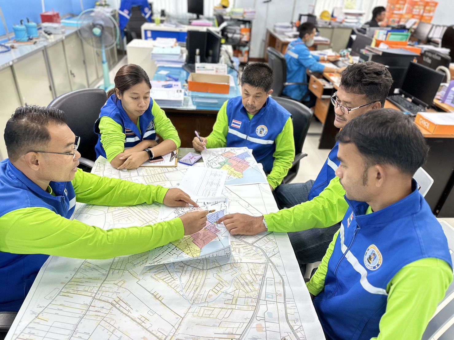 กปภ.สาขาสงขลา ลงพื้นที่ทำ Step test และ Zero test บริเวณ DMA 14 รพ.สงขลา ต.พะวง อ.เมือง จ.สงขลา