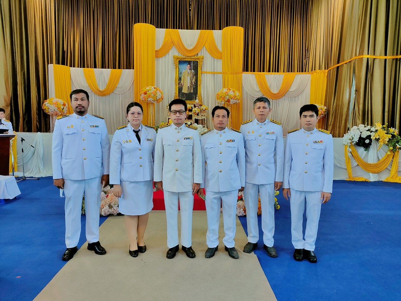 กปภ.สาขาอู่ทอง เข้าร่วมกิจกรรมน้อมรำลึกในพระมหากรุณาธิคุณ เนื่องในวันนวมินทรมหาราช วันที่ 13 ตุลาคม 2566