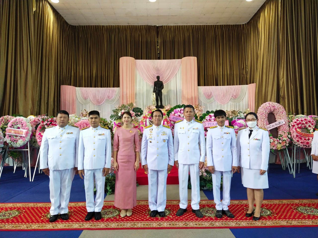กปภ.สาขาอู่ทอง เข้าร่วมกิจกรรมวันปิยมหาราช น้อมรำลึกในพระมหากรุณาธิคุณพระบาทสมเด็จพระจุลจอมเกล้าเจ้าอยู่หัว รัชกาลที่ 5 ในวันที่ 23 ตุลาคม 2566