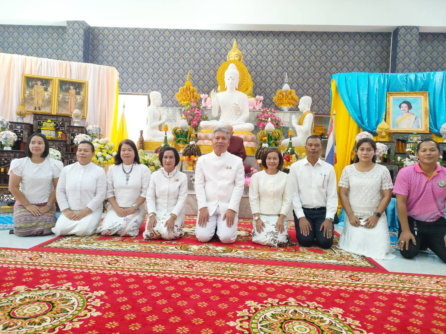 การประปาส่วนภูมิภาคสาขาสตูล ร่วมพิธีเจริญพระพุทธมนต์เฉลิมพระเกียรติ ประจำเดือน พฤศจิกายน 2566