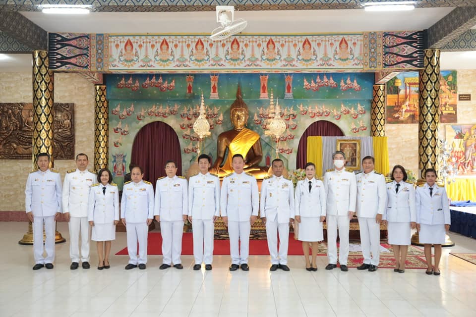 การประปาส่วนภูมิภาคสาขาสตูล เข้าร่วมพิธีสวดเจริญพระพุทธมนต์ ถวายพระราชกุศล พระบาทสมเด็จพระบรมชนกาธิเบศร มหาภูมิพลอดุลยเดชมหาราช บรมนาถบพิตร เนื่องในวันคล้ายวันพระบรมราชสมภพ 5 ธันวาคม 2566