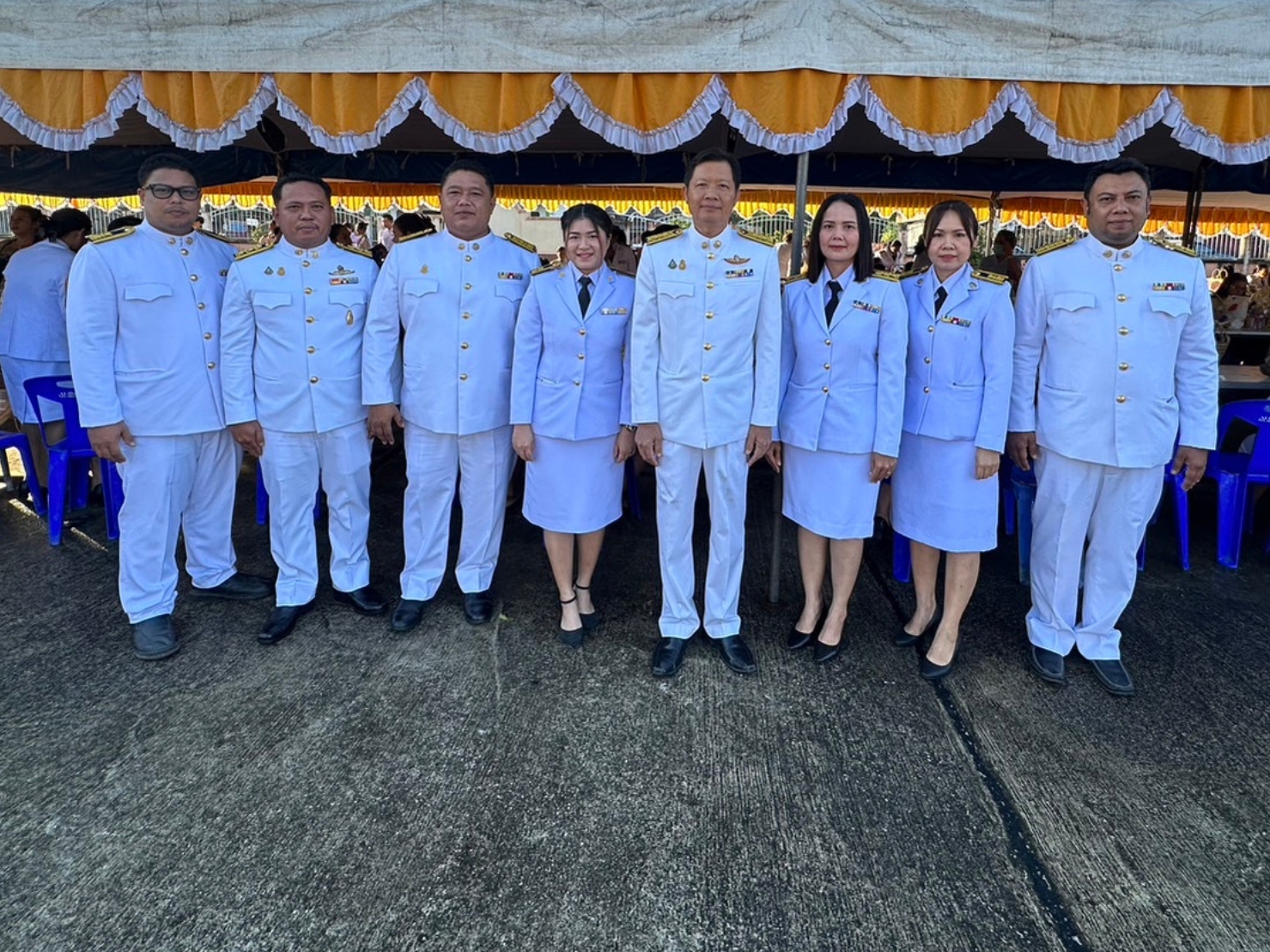 วันอังคาร ที่ 5 ธันวาคม 2566 กปภ.สาขาไชยา เข้าร่วมกิจกรรมเนื่องในวันคล้ายวันพระบรมราชสมภพพระบาทสมเด็จพระบรมชนกาธิเบศร มหาภูมิพลอดุลยเดชมหาราช บรมนาถบพิตร วันชาติ และวันพ่อแห่งชาติ 5 ธันวาคม 2566 ณ ที่ว่าการอำเภอไชยา จังหวัดสุราษฎร์ธานี