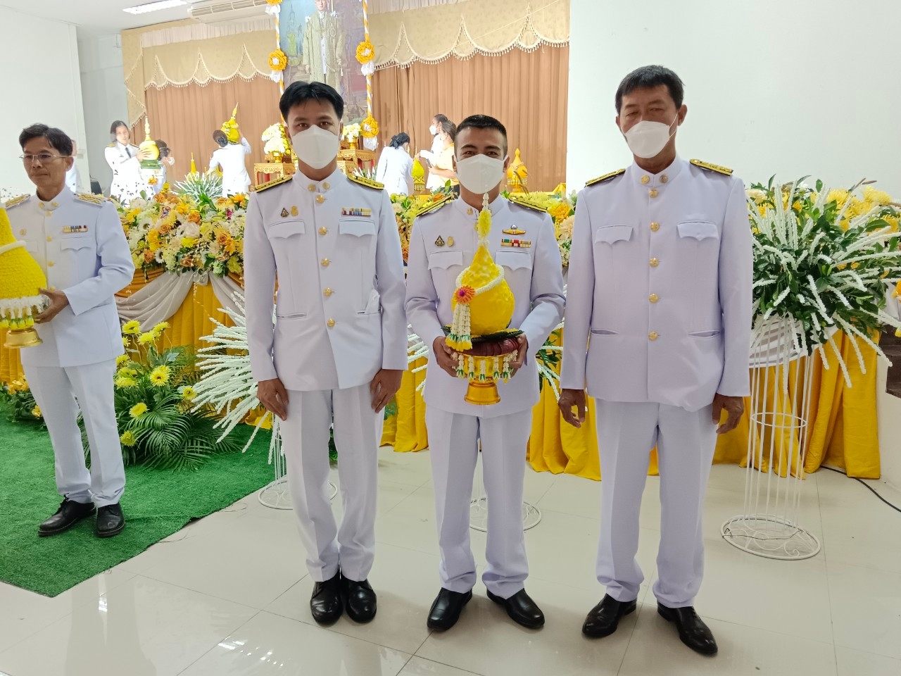 กปภ.สาขาสวรรคโลก ร่วมกิจกรรมเนื่องในวันคล้ายวันพระบรมราชสมภพ พระบาทสมเด็จพระบรมชนกาธิเบศรมหาภูมิพลอดุลยเดชมหาราช บรมนาถบพิตร วันชาติ และวันพ่อแห่งชาติ 5 ธันวาคม 2566