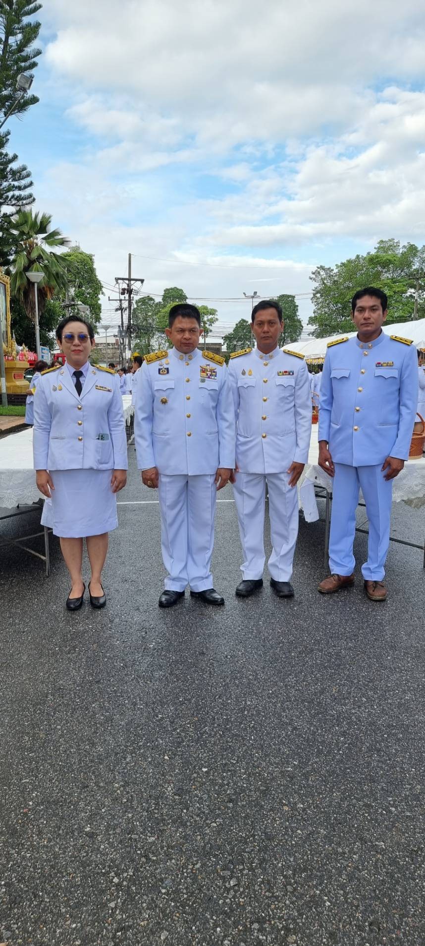 การปรปะปาส่วนภูมิภาคสาขาชะอวดเข้าร่วมกิจกรรม 5 ธันวาคม 2566