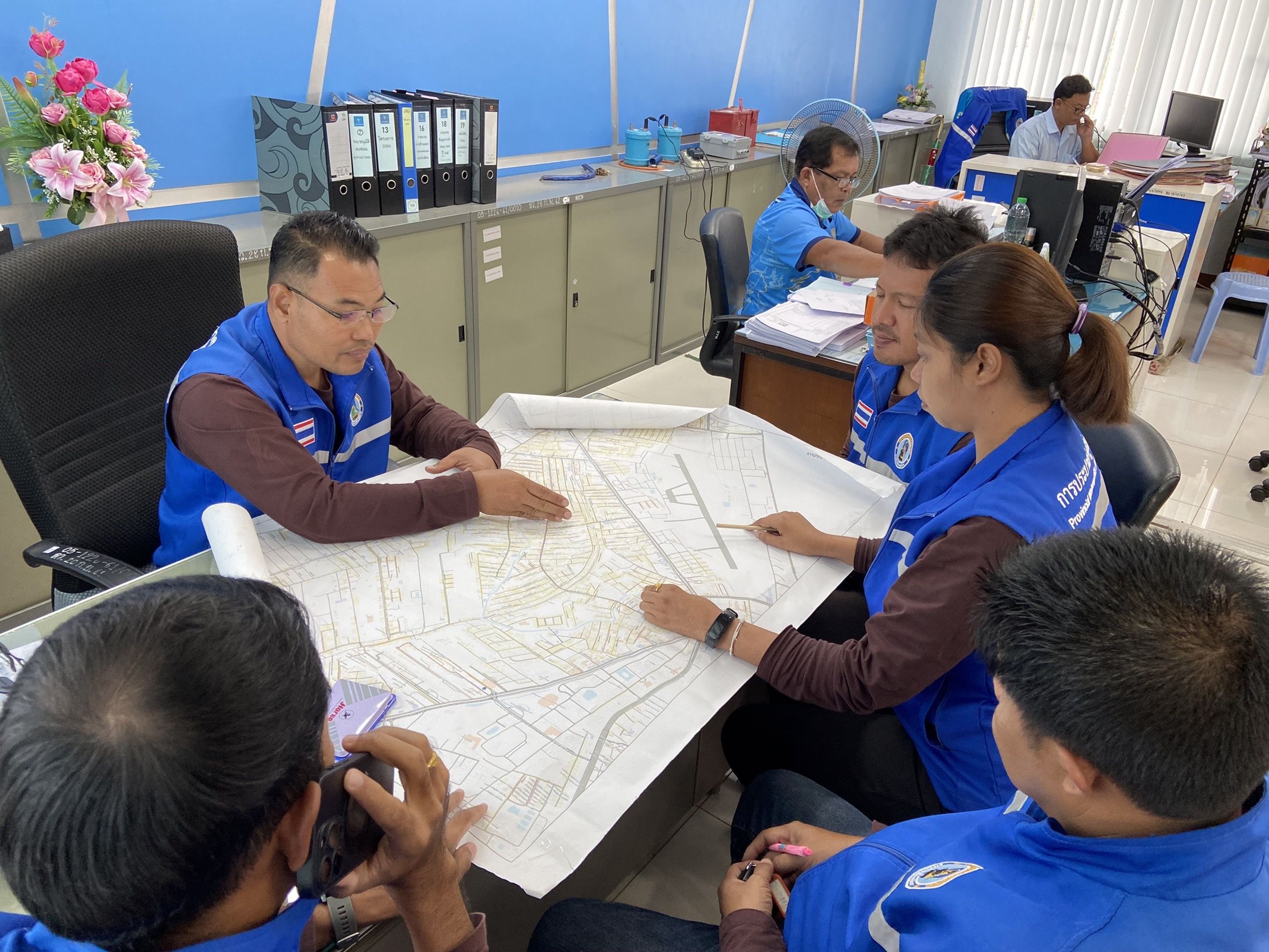 กปภ.สาขาสงขลา ออกปฏิบัติการสำรวจหาท่อรั่วเชิงรุก (ALC) พื้นที่ DMA 01-04 (สำโรง) ถ.ราษฎร์อุทิศ 1 และซอยแยก ต.บ่อยาง อ.เมือง จ.สงขลา