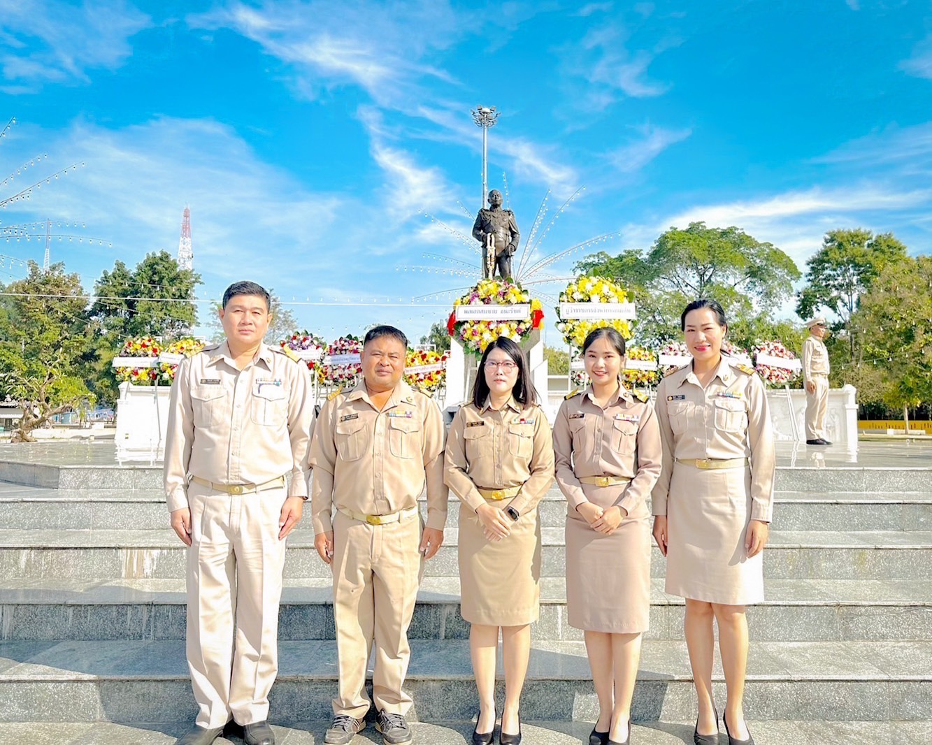 กปภ.สาขาขอนแก่น (พ) ร่วมพิธีรำลึกถึง ฯพณฯ จอมพล สฤษดิ์ ธนะรัชต์