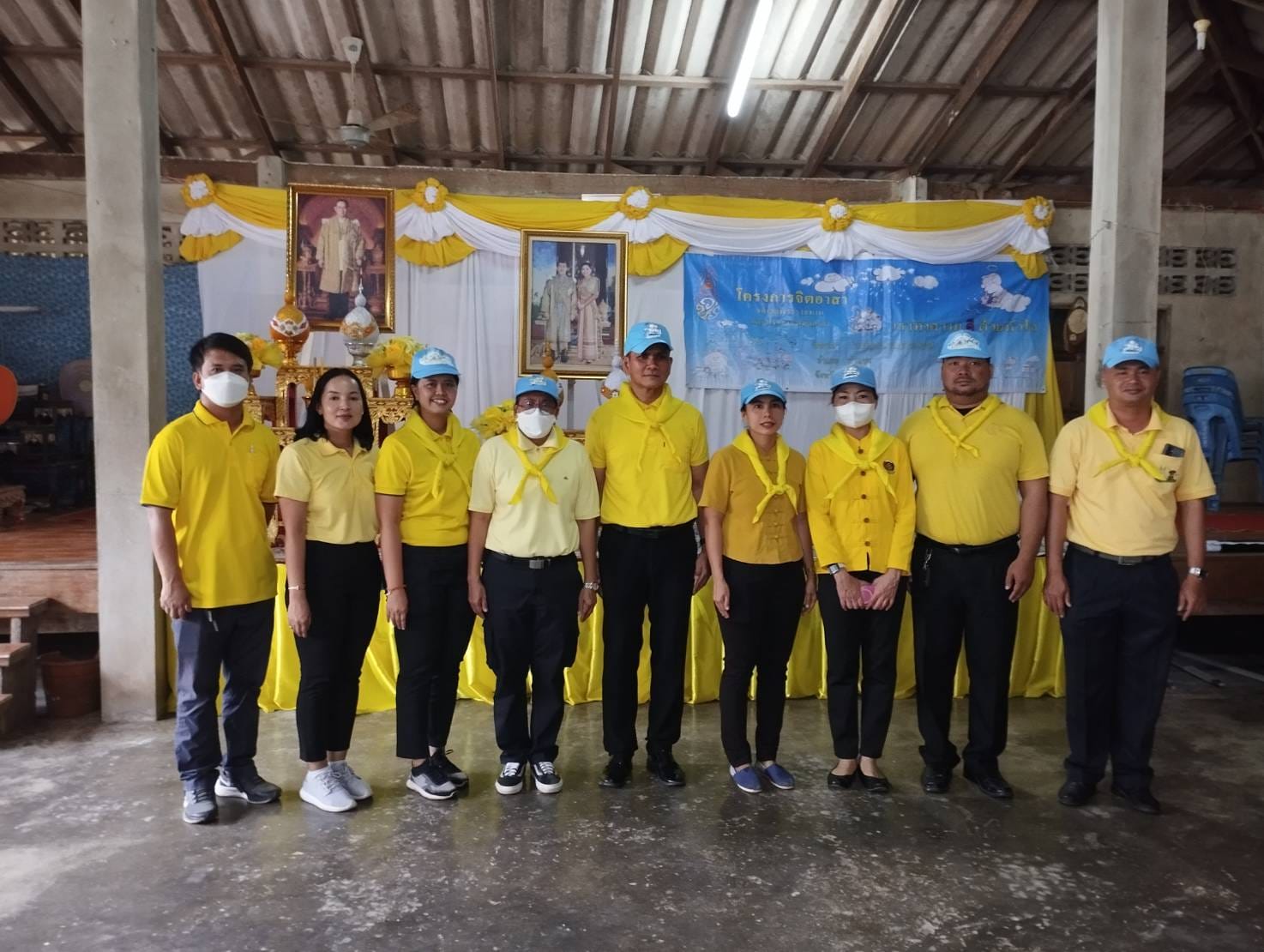 การประปาส่วนภูมิภาคสาขาท่าแซะ ร่วมกิจกรรม จิตอาสาพัฒนาเพื่อสำนึกในพระมหากรุณาธิคุณในโอกาสวันสำคัญของชาติไทย