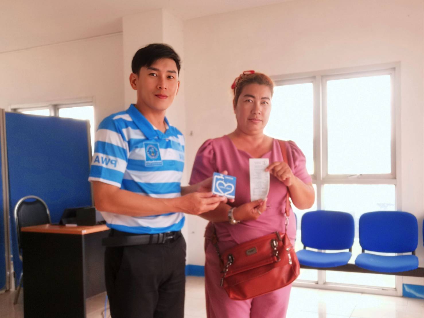 กปภ.สาขาภูเก็ต ลงพื้นที่รับชำระค่าน้ำประปานอกสถานที่ครั้งที่ 1 ประจำเดือน ธันวาคม 2566 ณ สถานีผลิตน้ำบ้านบางโจ