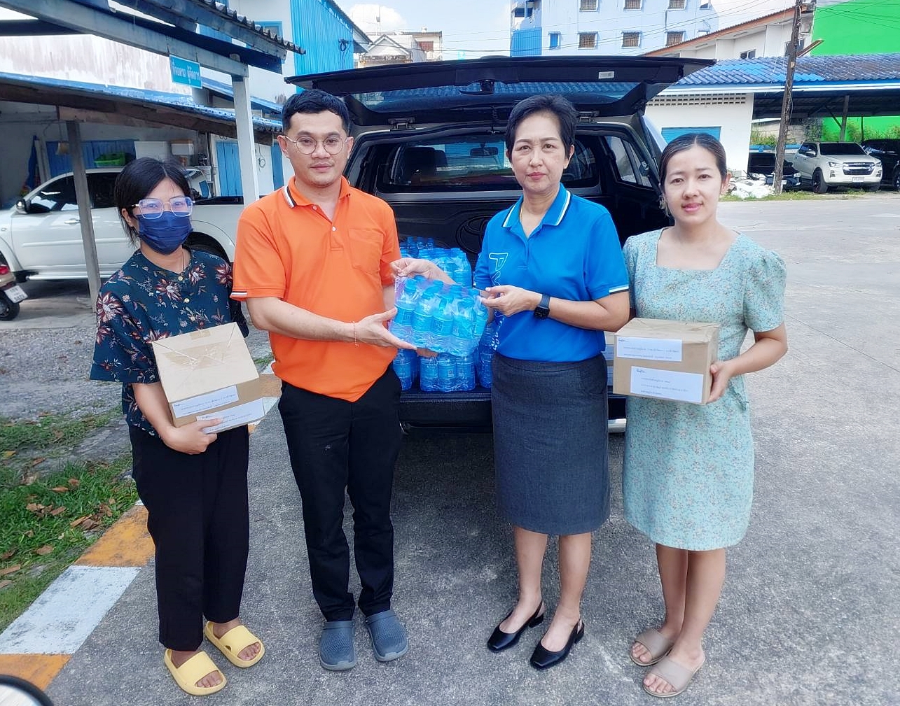 กปภ.สาขาระนอง สนับสนุนน้ำดื่ม งานวันคนพิการสากลจังหวัดระนอง ประจำปี 2566