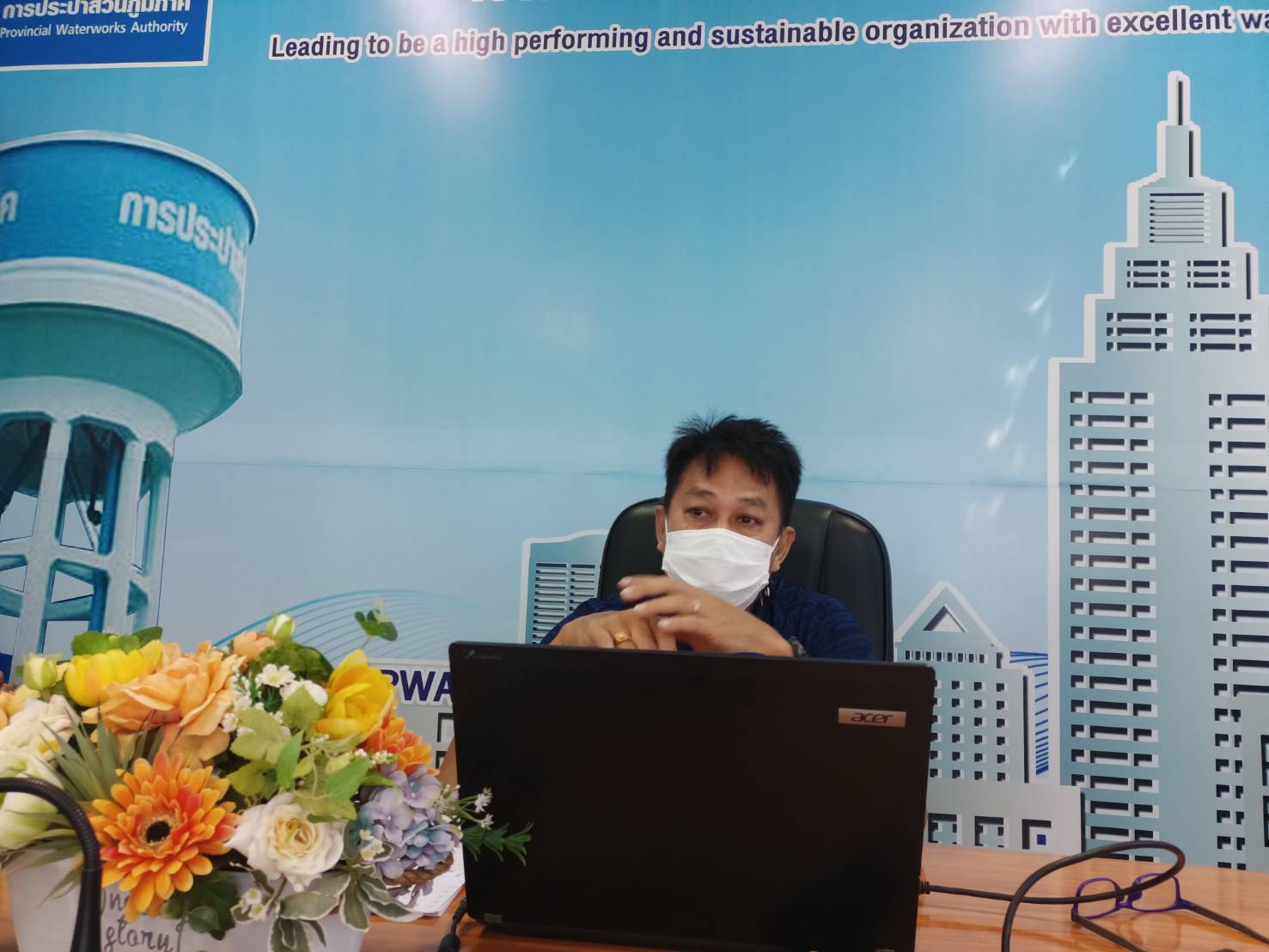 กปภ.สาขากำแพงเพชร จัด Morning Talk สื่อสารเชิงบวก ก่อนเริ่มทำงาน