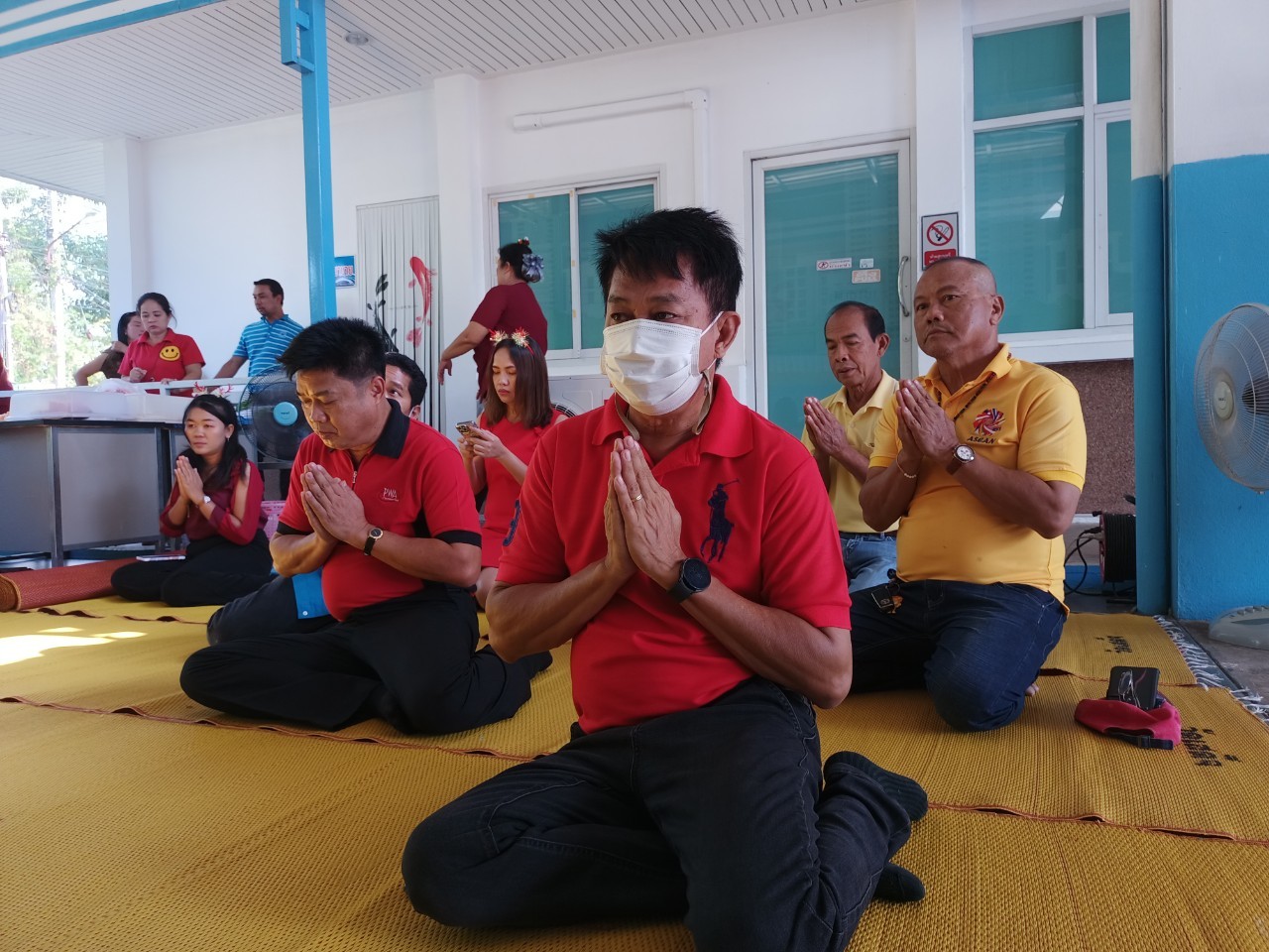 กปภ.สาขากำแพงเพชร จัดพิธีทำบุญสำนักงานเพื่อความเป็นสิริมงคล