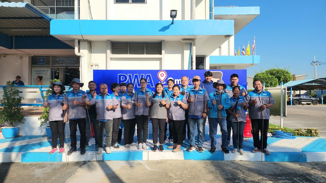 กปภ.สาขาอ้อมน้อย ลงพื้นที่ทำกิจกรรมลดน้ำสูญเสียเชิงรุก (ALC)