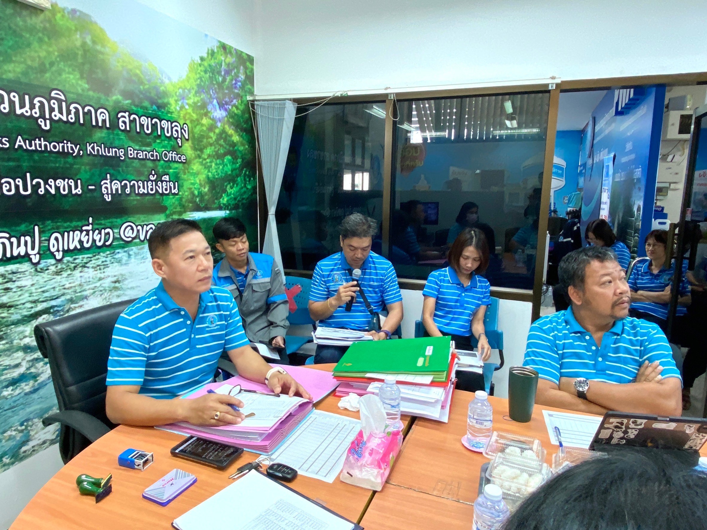 กปภ.สาขาขลุง จัดกิจกรรมสนทนายามเช้า (Morning Talk) ครั้งที่ 3/2567