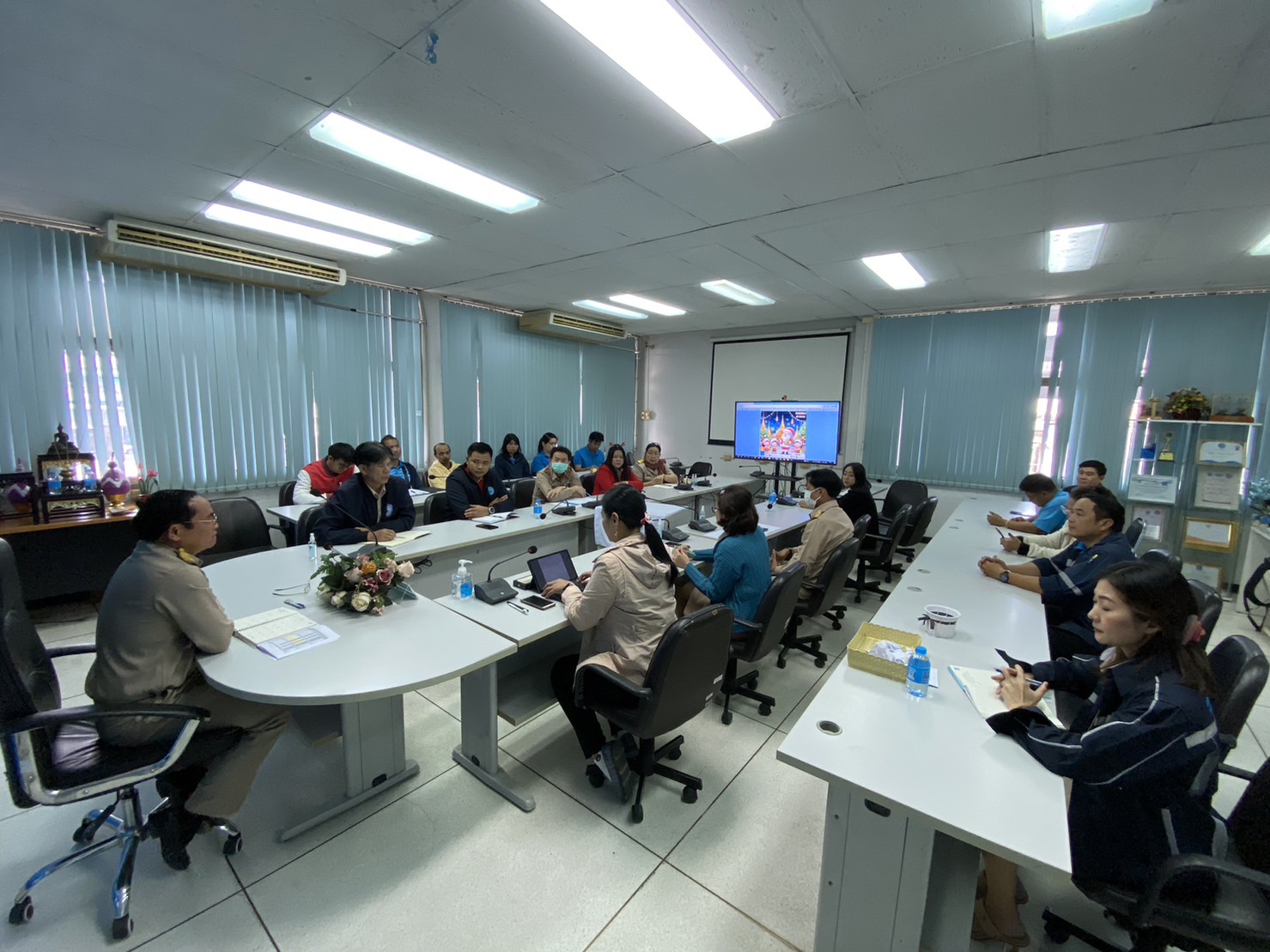 การประปาส่วนภูมิภาคสาขาขอนแก่น (พ) ร่วมกิจกรรมสนทนายามเช้า (Morning talk) ประจำเดือนธันวาคม 2566