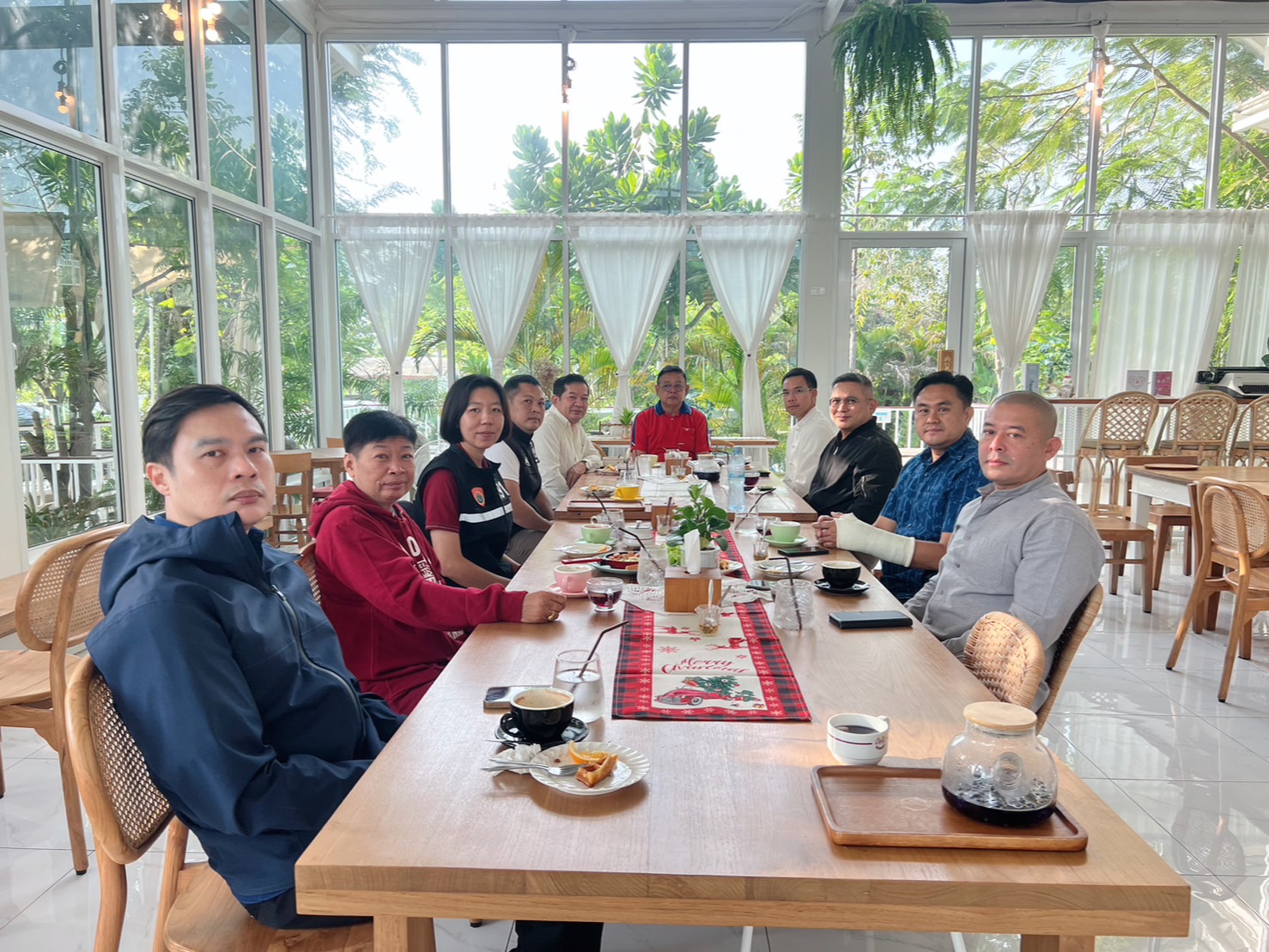 กปภ.สาขาสมุทรสงคราม ร่วมกิจกรรม เสวนากาแฟยามเช้า แลกเปลี่ยนข้อราชการ ร่วมขับเคลื่อนจังหวัดสมุทรสงครามแบบบูรณาการ