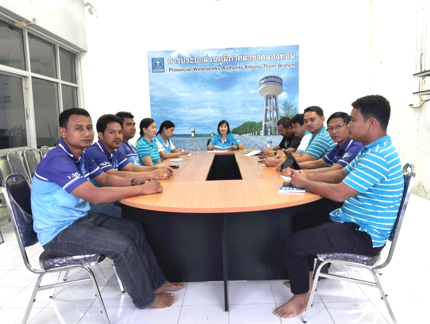 การประปาส่วนภูมิภาคสาขาคลองท่อมจัดกิจกรรม Morning Talk ครั้งที่ 3/2567