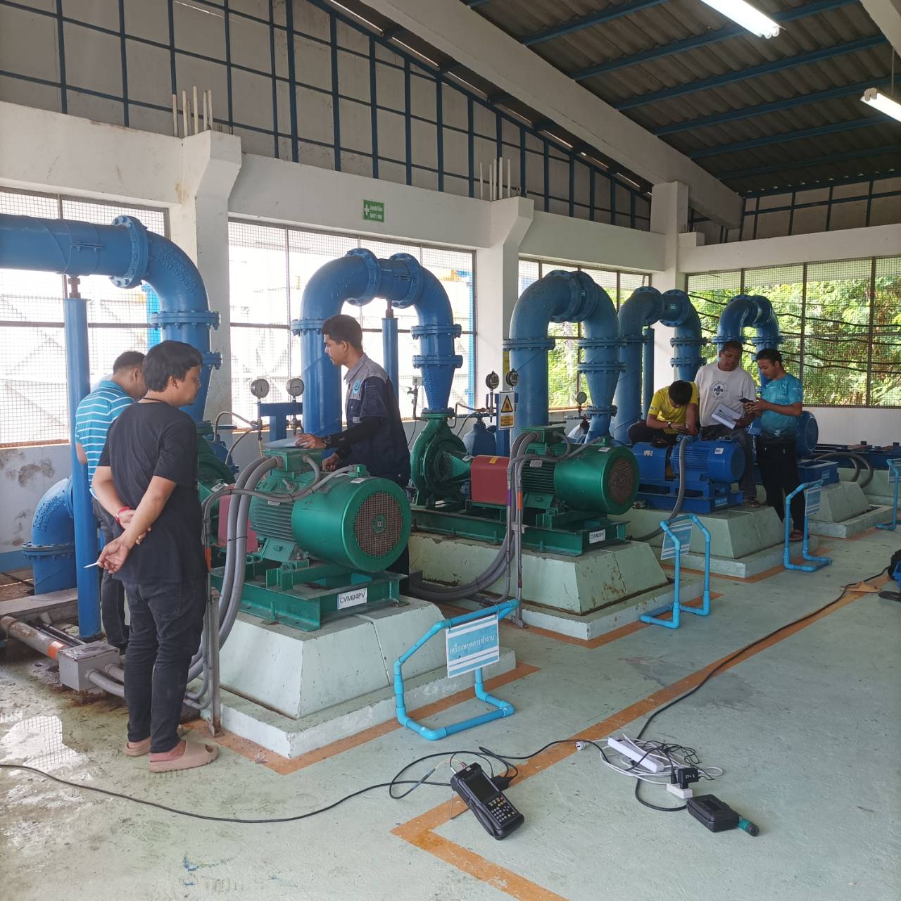 กปภ.สาขาเกาะสมุย ได้ดำเนินการบำรุงรักษาเชิงป้องกัน Preventive Maintenance (PM)