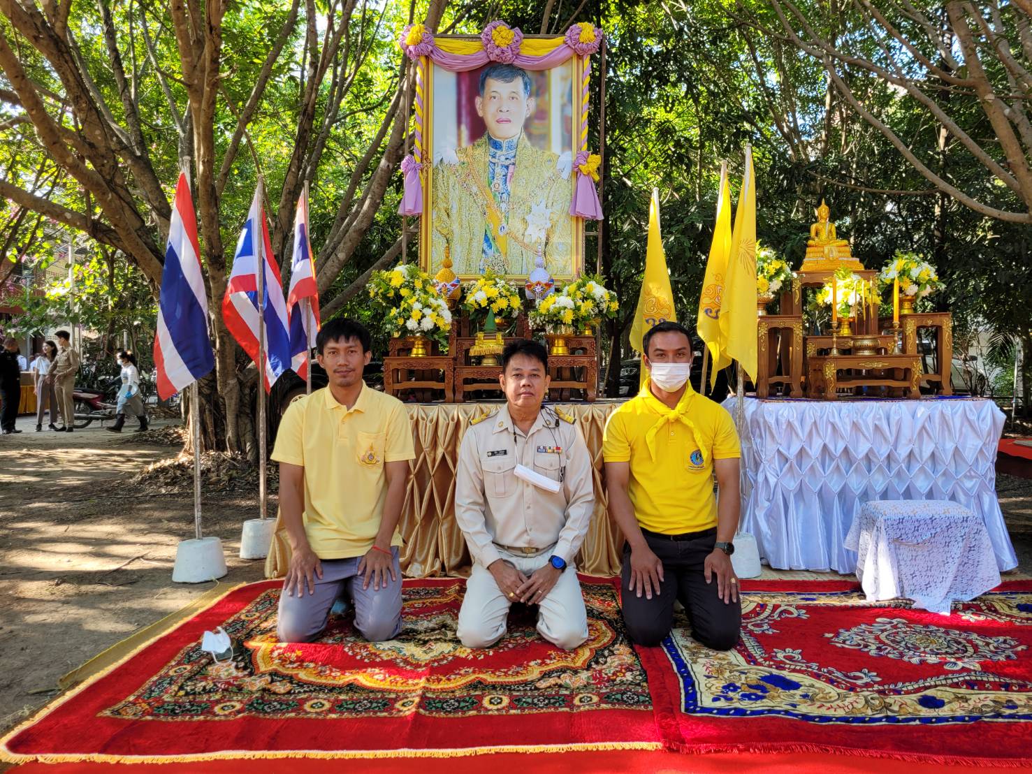 กปภ.สาขากำแพงเพชร เข้าร่วมพิธีถวายภัตตาหารพระราชทานแด่พระภิกษุสงฆ์ สามเณร ตามโครงการจาริกธุดงค์เผยแพร่ธรรมเฉลิมพระเกียรติ จังหวัดลำพูน-จังหวัดพระนครศรีอยุธยา