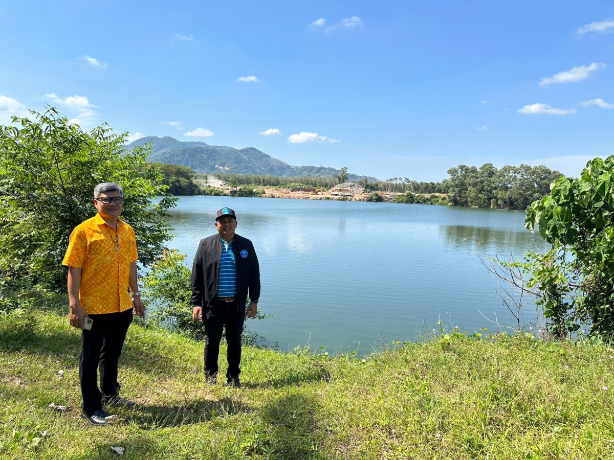 กปภ.สาขาภูเก็ต รุดลงพื้นที่ตรวจสอบแหล่งน้ำดิบเอกชน เพื่อรองรับสถานการณ์ภัยแล้ง