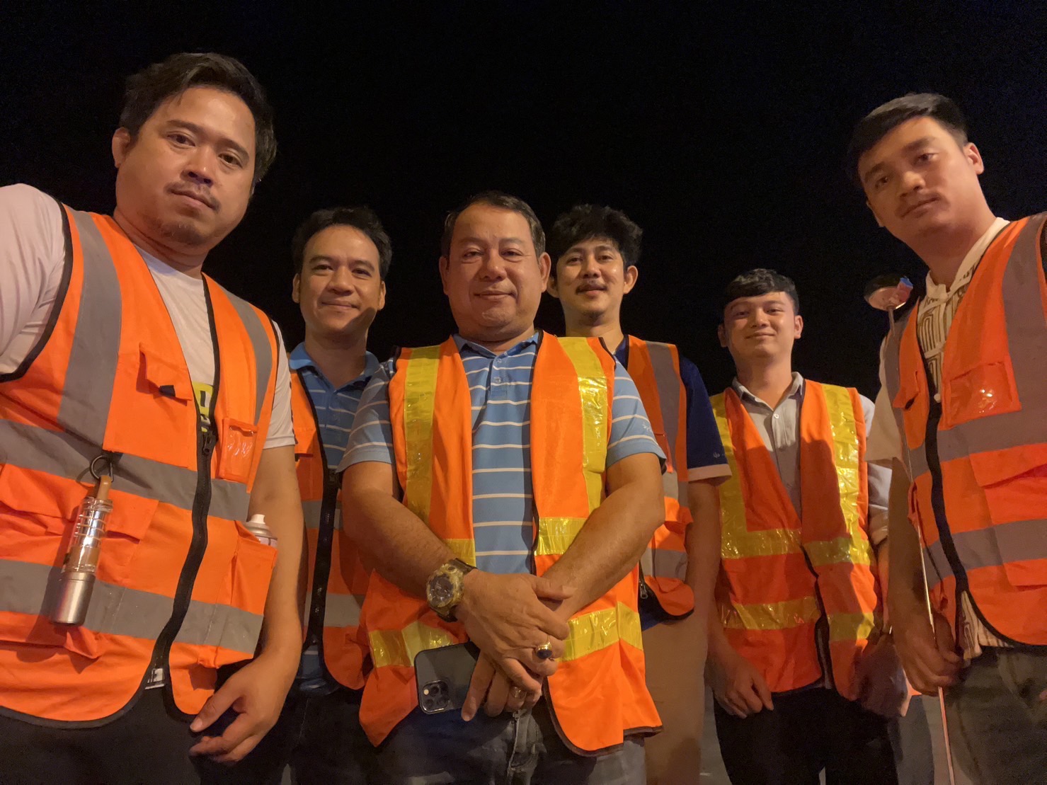 กปภ.สาขากำแพงเพชร รวมทีม! หาท่อแตกรั่ว