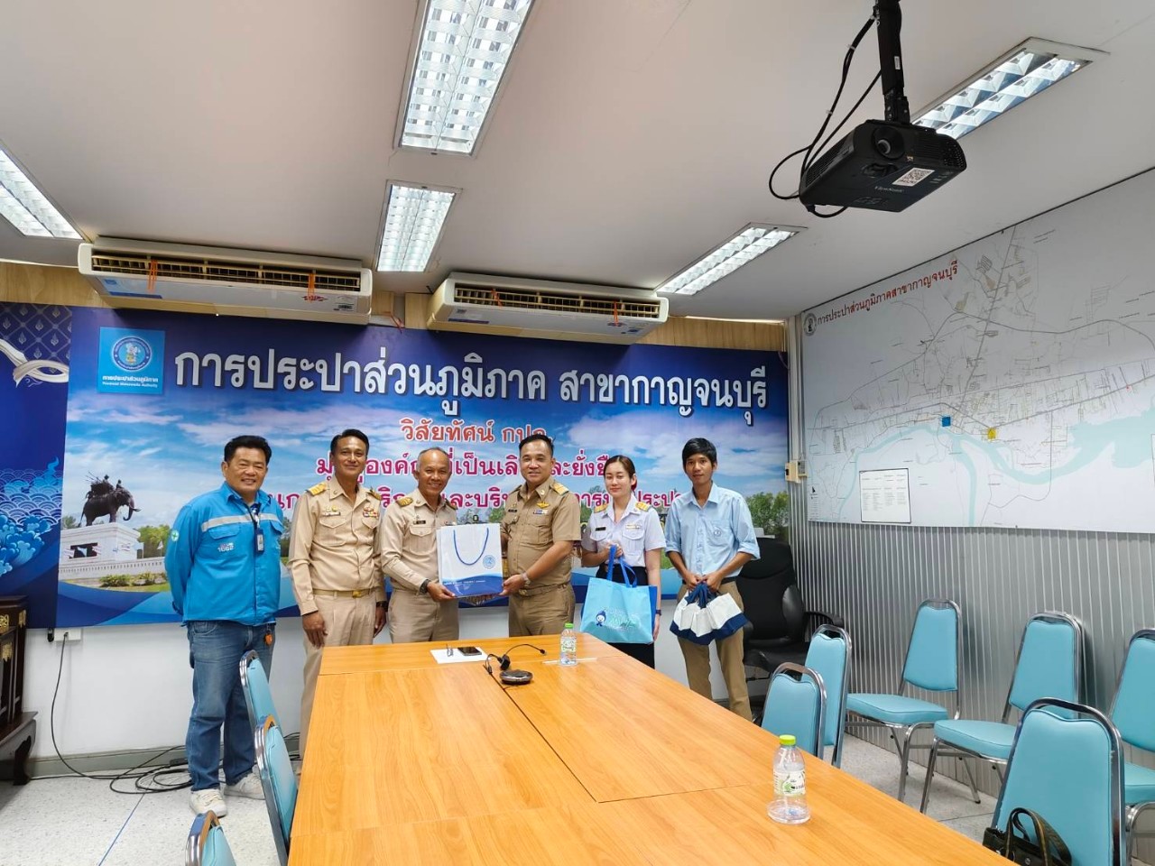สร้างสานสัมพันธ์ กปภ.และ กปน.
