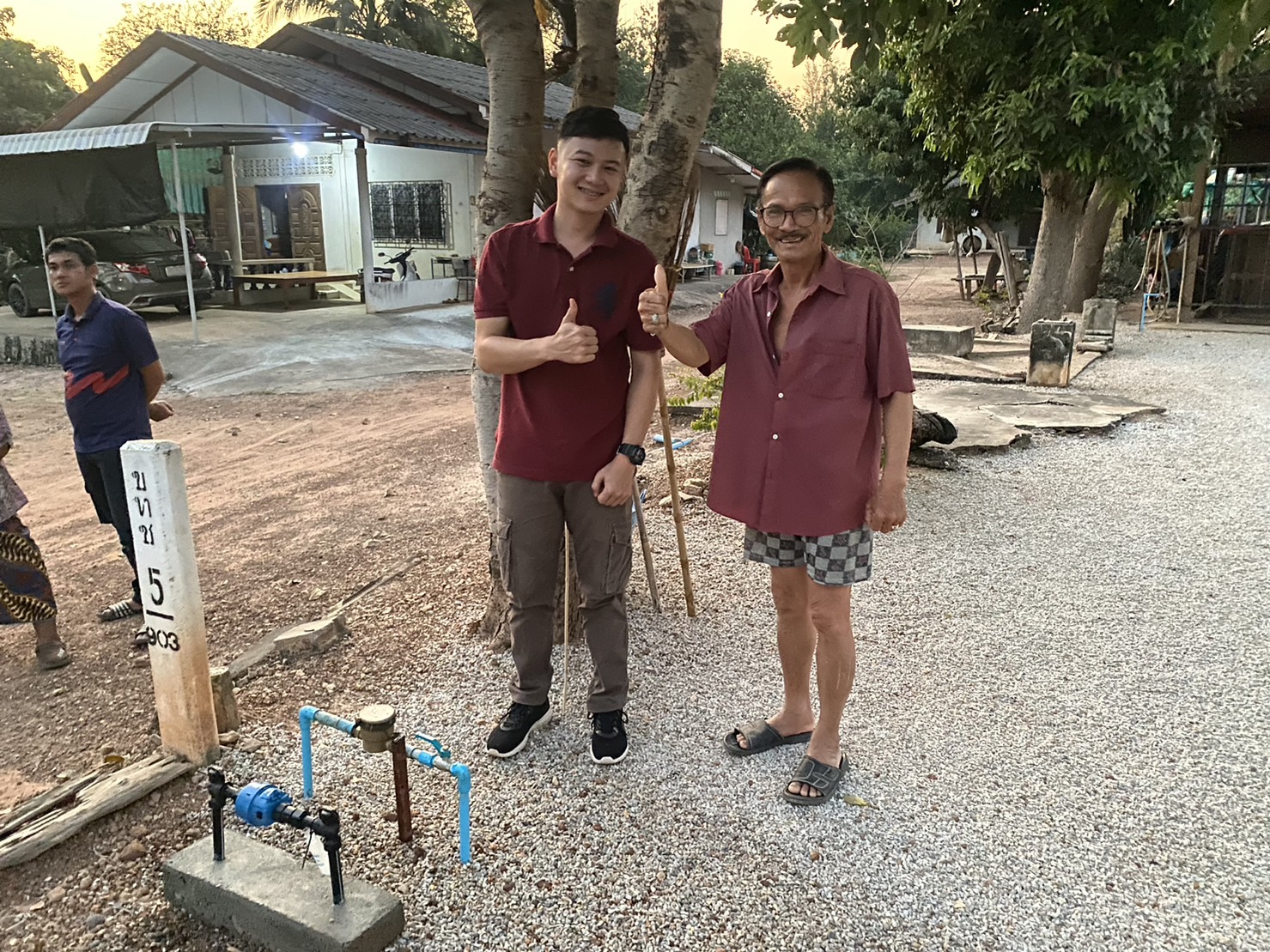 บริการดีหลังการขาย ติดตั้งมิเตอร์ใหม่ กปภ.สาขากำแพงเพชร ส่งทีมดูแลลูกค้า