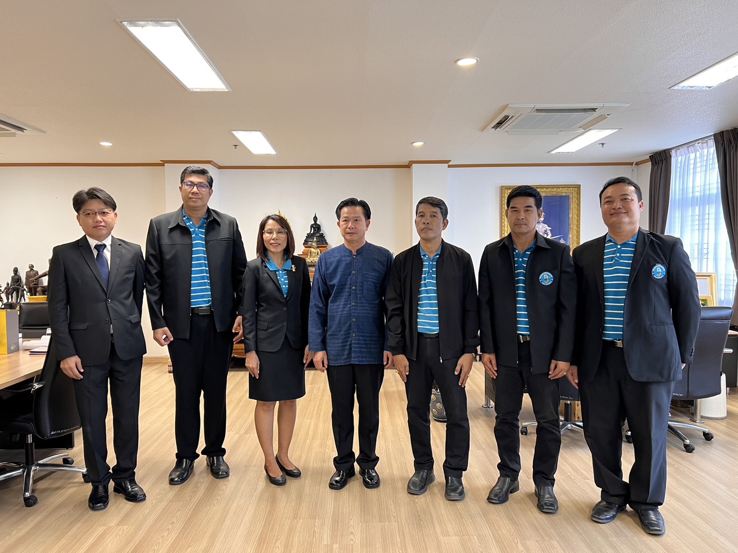 กปภ.สาขาราชบุรี ร่วมกับ กปภ.สาขาบ้านโป่ง, กปภ.สาขาปากท่อ,กปภ.สาขาสวนผึ้ง เข้าพบผู้ว่าราชการจังหวัดราชบุรี เพื่อสวัสดีปีใหม่ขอพรในวาระดิถีขึ้นปีใหม่ พ.ศ.2567
