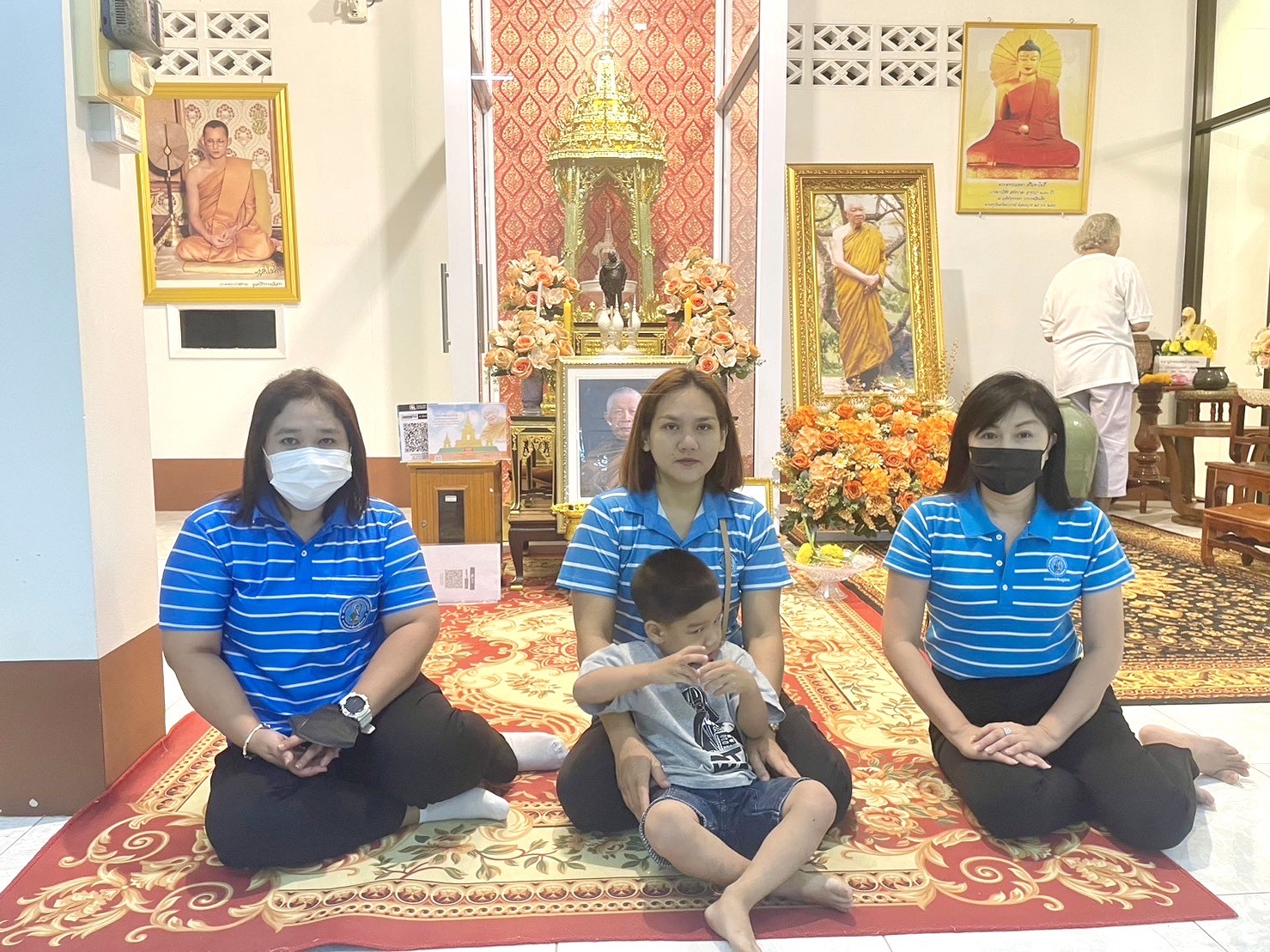 กปภ.สาขาขลุง เข้าร่วมกิจกรรมเข้าวัดทำบุญวันธรรมสวนะ (วันพระ) ณ วัดดำรงธรรมาราม ตำบลวันยาว อำเภอขลุง จังหวัดจันทบุรี