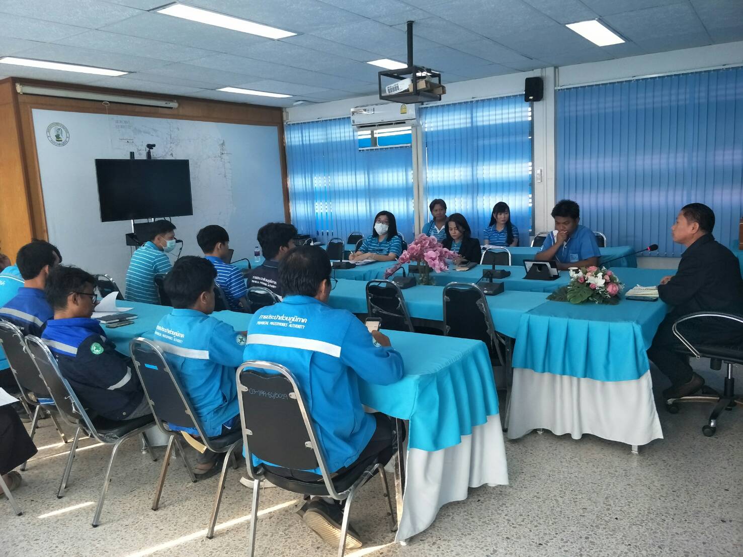 กปภ.สาขาปราณบุรี จัดกิจกรรม Morning Talk ประจำเดือนมกราคม 2567 ตามแผนกิจกรรมสร้างระบบและส่งเสริมความผูกพัน ตามยุทธศาสตร์