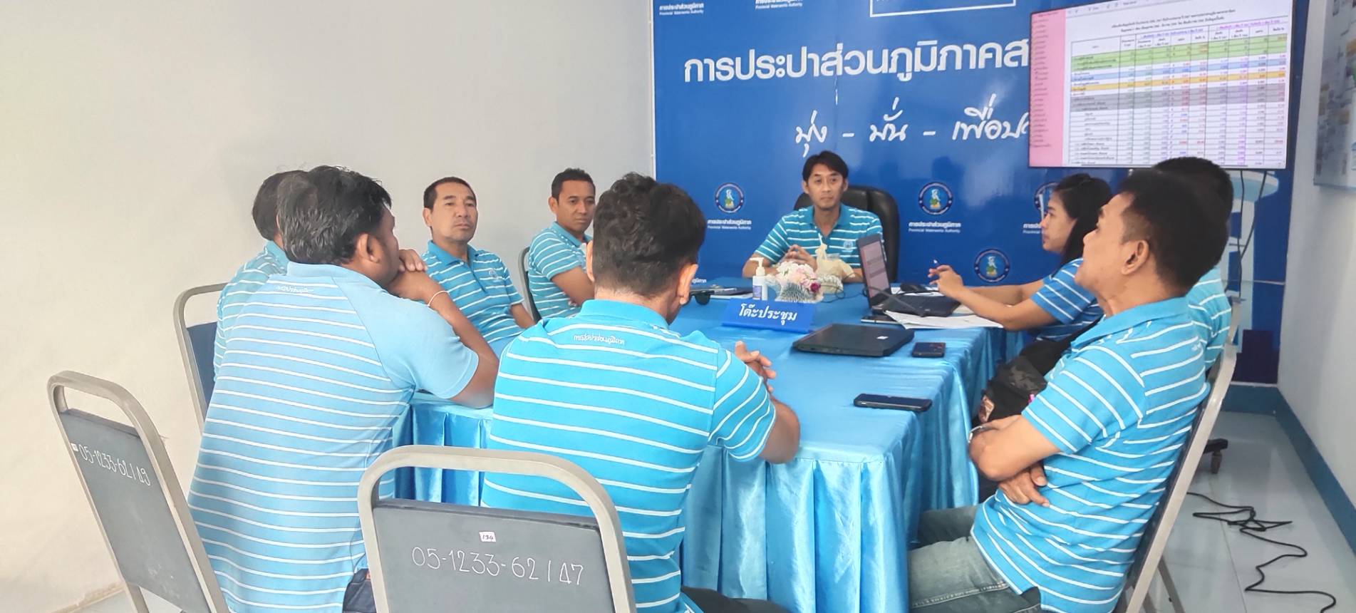 กปภ.สาขาเขาชัยสน จัดกิจกรรม Morning Talk ครั้งที่ 4/2567