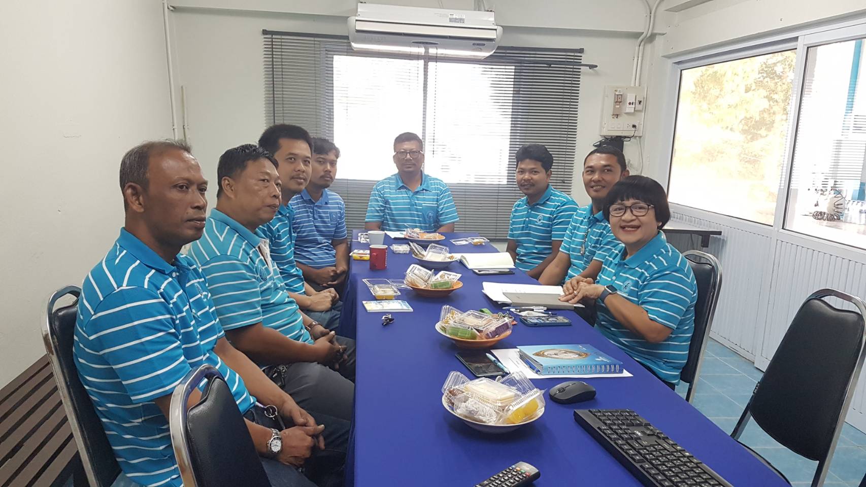 การประปาส่วนภูมิภาคสาขาบ้านตาขุนดำเนินกิจกรรม "Morning Talk (สนทนายามเช้า) ครั้งที่ 4/2567"  .