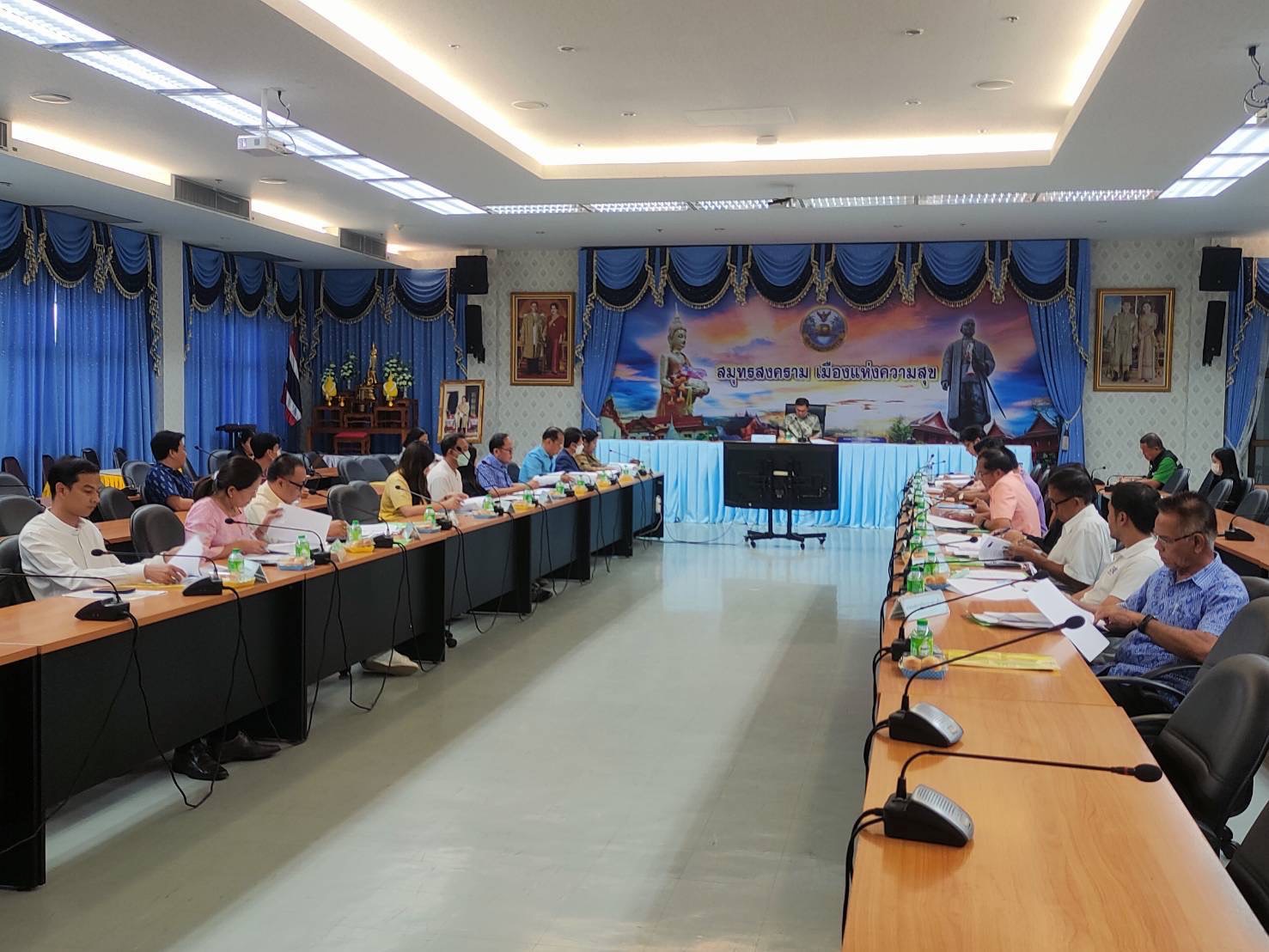 กปภ.สาขาสมุทรสงคราม ร่วมประชุมคณะอนุกรรมการขับเคลื่อนโครงการพัฒนาทรัพยากรน้ำ ครั้งที่ 1/2567