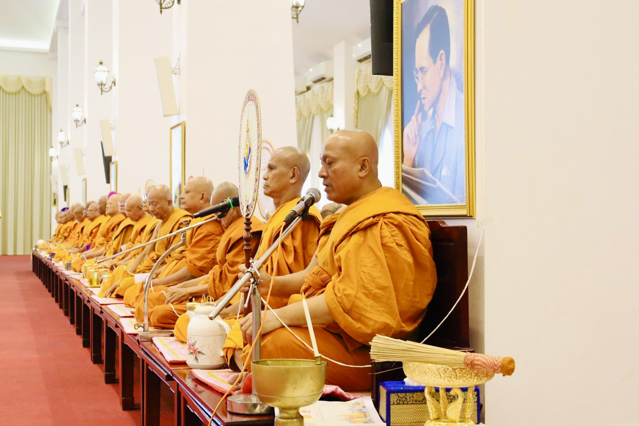 กปภ.สาขากุยบุรี เข้าร่วมประกอบพิธีเจริญพระพุทธมนต์เฉลิมพระเกียรติถวายพระพรชัยมงคลแด่พระบาทสมเด็จพระเจ้าอยู่หัว เนื่องในโอกาสวันเฉลิมพระชนมพรรษา 6 รอบ 28 กรกฎาคม 2567