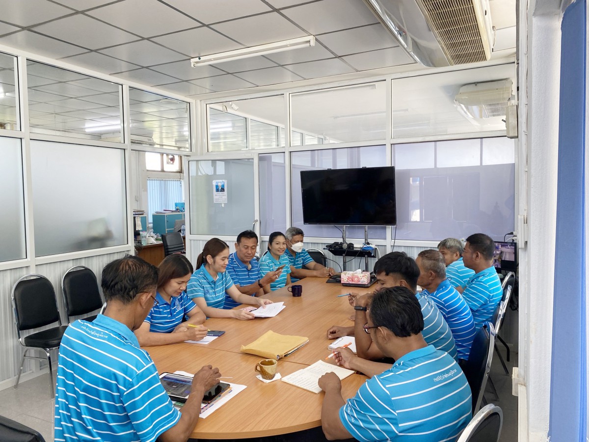 กปภ.สาขาจันดี จัดกิจกรรม Morning Talk ประจำเดือน กุมภาพันธ์ 2567