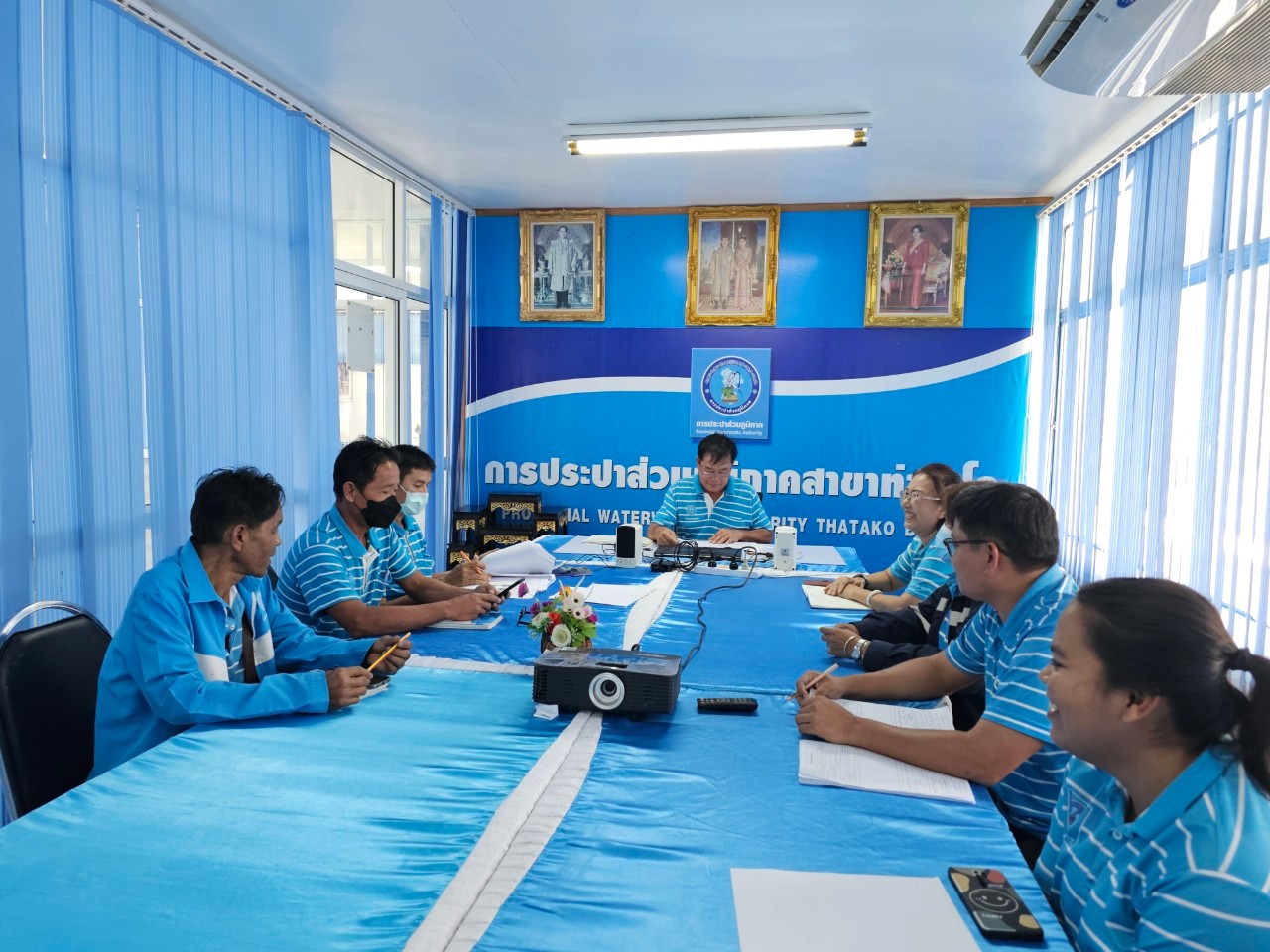 การประปาส่วนภูมิภาคสาขาท่าตะโก จัดกิจกรรม Morning Talk (สนทนายามเช้า) ครั้งที่ 2/2567