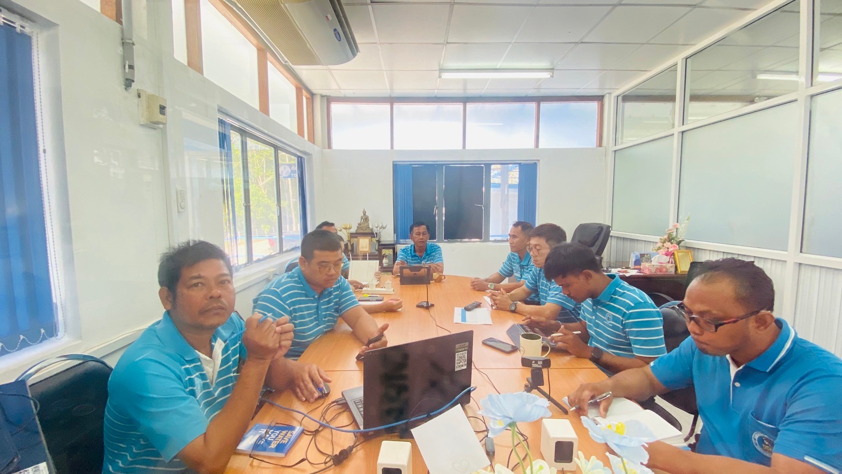 กปภ.สาขาจันดี จัดกิจกรรม Morning Talk ประจำเดือน มีนาคม 2567