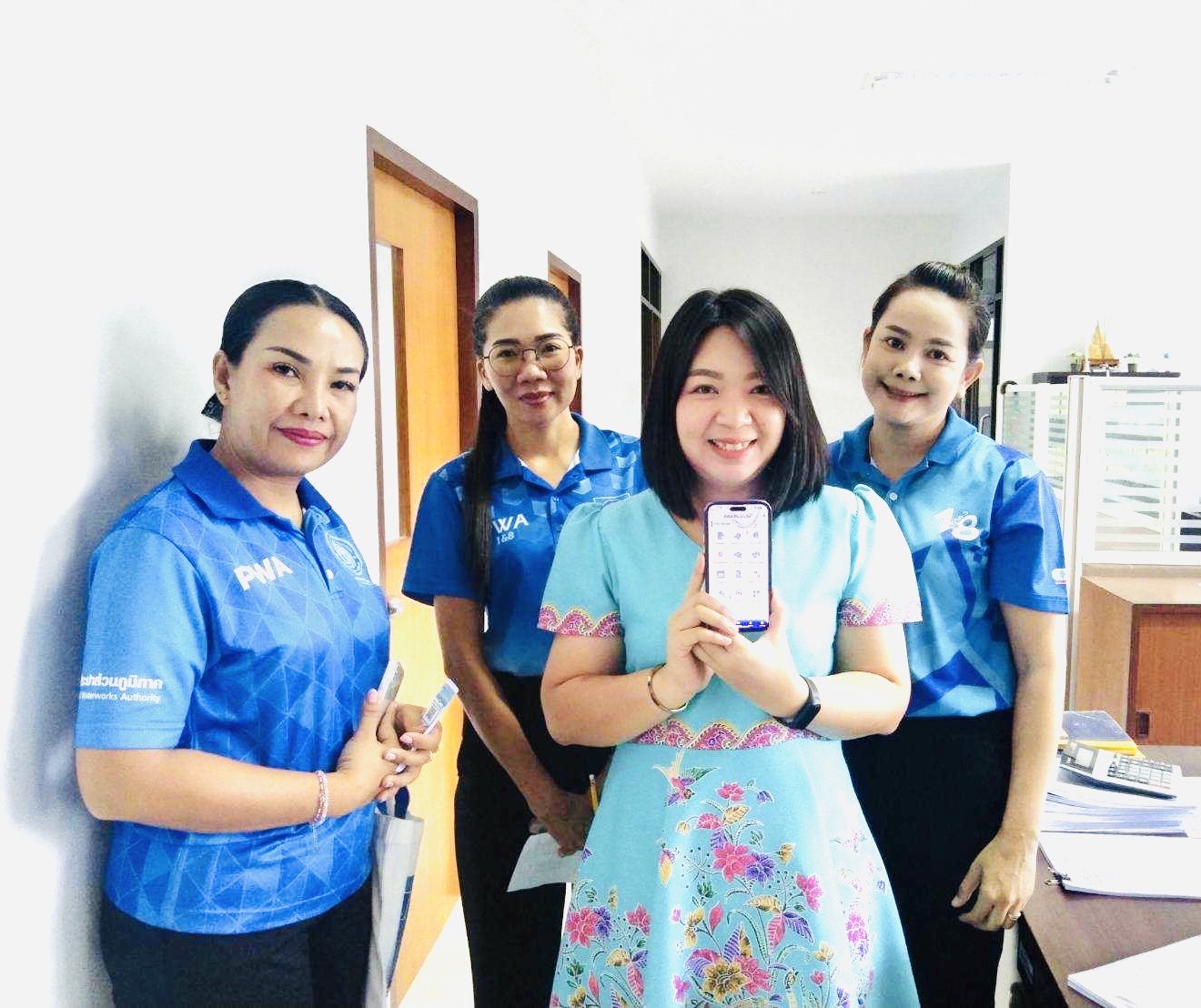 การประปาส่วนภูมิภาค(กปภ.) สาขาวัฒนานคร ออกพื้นที่ประชาสัมพันธ์ช่องทางการชำระค่าน้ำผ่านช่องทางออนไลน์ของ กปภ.