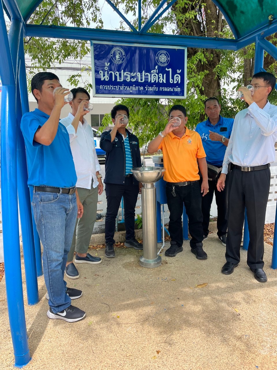 วันที่ 10 เมษายน 2567 การประปาส่วนภูมิภาคสาขาเขาชัยสน นำโดย นายวุฒิพงษ์ ศรีสุวรรณ ผจก.กปภ.สาขาเขาชัยสน พร้อมด้วยพนักงานในสังกัด ให้การต้อนรับ นายอัษฎา ชูสิน รองผู้ว่าการ (ปฏิบัติการ 5)