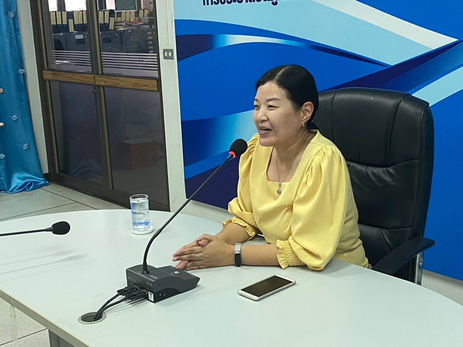 กปภ.สาขาขอนแก่น (พ) ให้การต้อนรับผู้บริหารเเละเจ้าหน้าที่ องค์การบริหารส่วนตำบล โนนประดู่ อำเภอสีดา จังหวัดนครราชสีมา ศึกษาดูงานการจัดเก็บรายได้