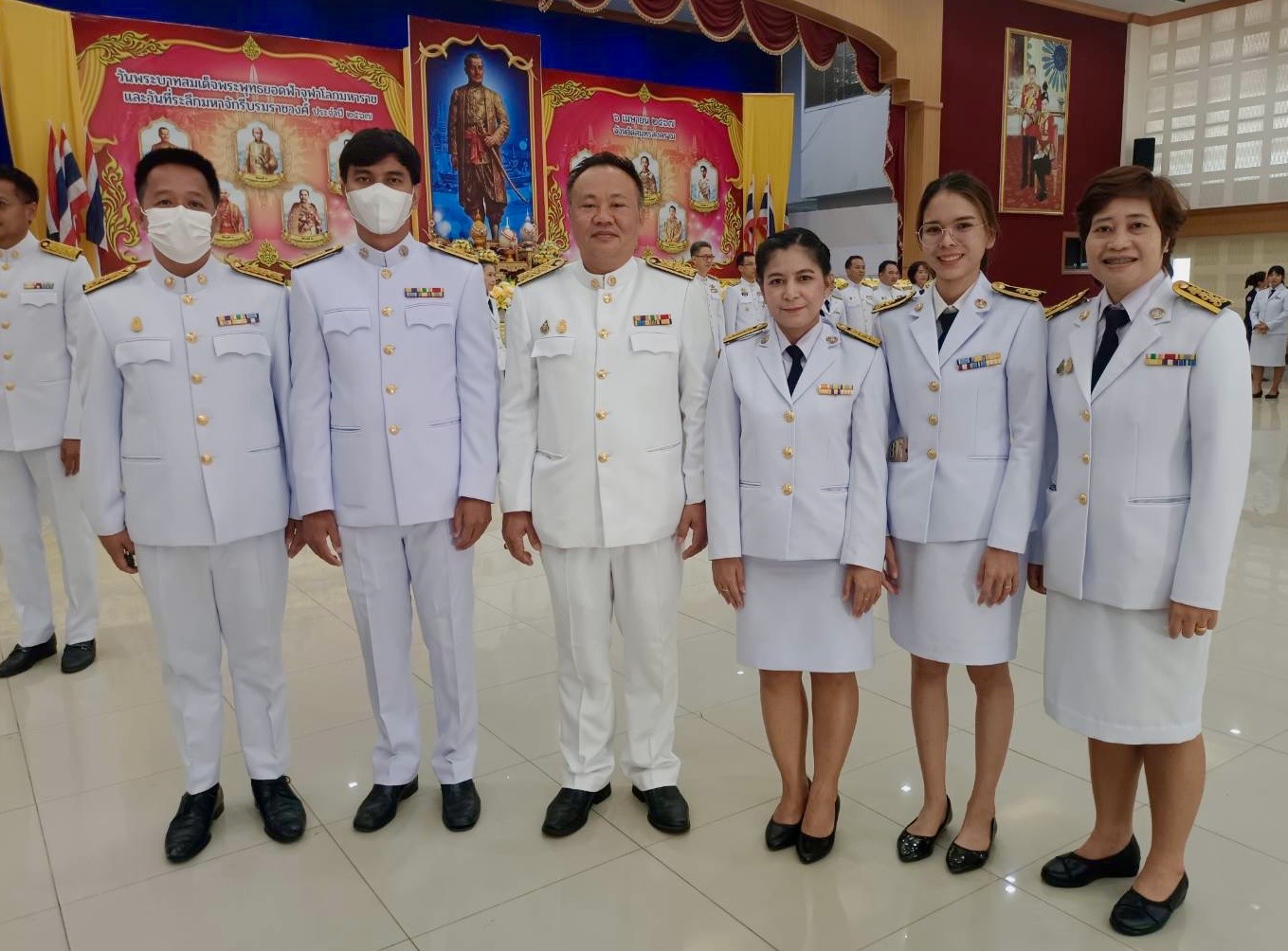 กปภ.สาขาสมุทรสงคราม ร่วมพิธีวันพระบาทสมเด็จพระพุทธยอดฟ้าจุฬาโลกมหาราช และวันที่ระลึกมหาจักรีบรมราชวงศ์ ประจำปี 2567