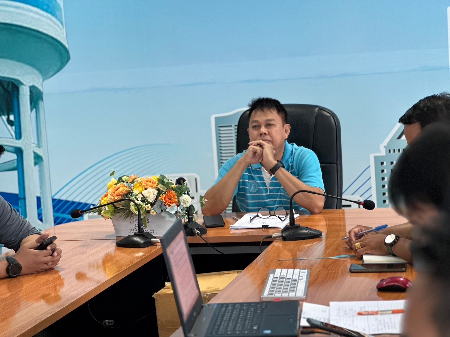 กปภ. สาขากำแพงเพชร ร่วมขับเคลื่อนวัฒนธรรมองค์กร STRIVER S (Synergy) : การทำงานเป็นทีม
