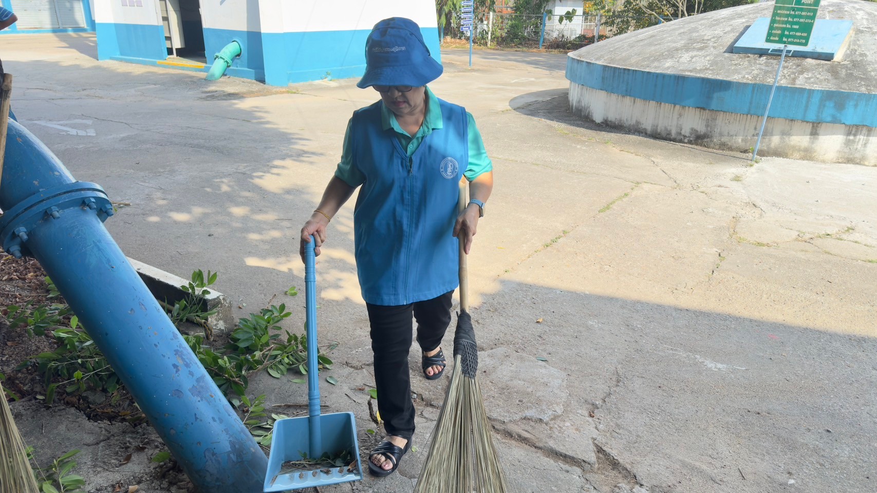 กปภ.สาขาบ้านตาขุน ดำเนินกิจกรรม 5 ส. Big Cleaning Day ครั้งที่ 3/2567