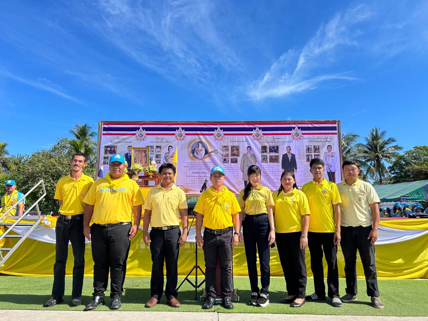 กปภ.สาขาปราณบุรี เข้าร่วมการจิตอาสาพัฒนา โดยจัดกิจกรรม Big cleaning ปรับปรุงภูมิทัศน์ ณ วัดเขากะโหลก หมู่ที่ 4 ตำบลปากน้ำปราณ อำเภอปราณบุรี จังหวัดประจวบฯ