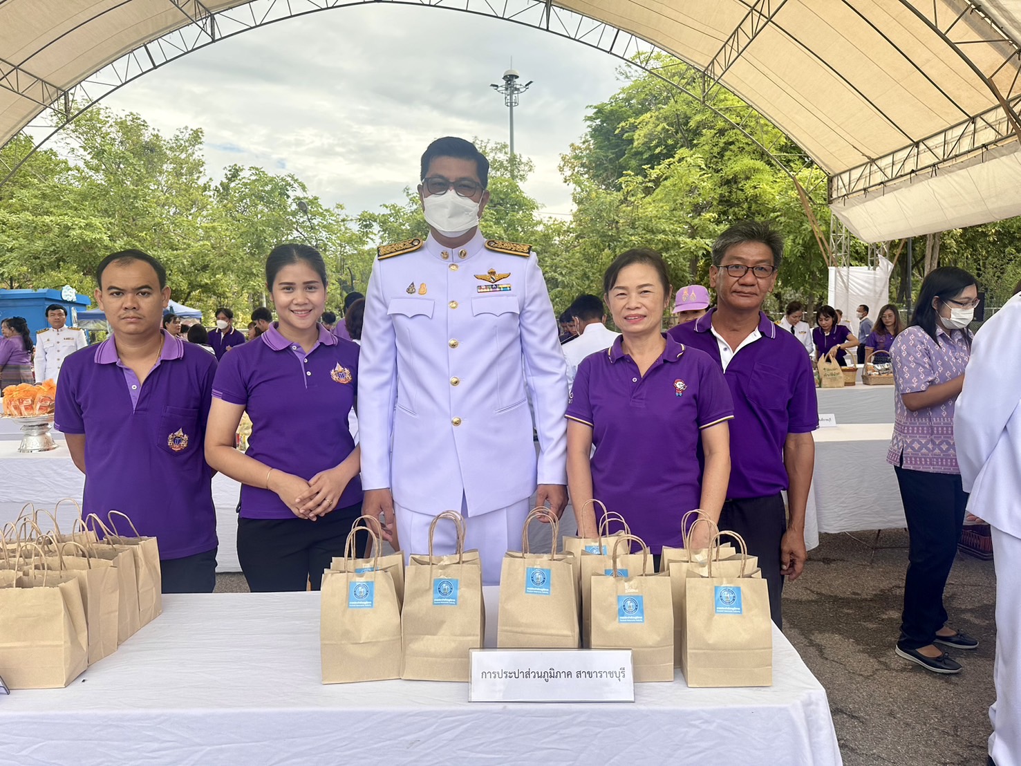 กปภ.สาขาราชบุรี เข้าร่วมพิธีทำบุญตักบาตรถวายพระราชกุศล เนื่องในโอกาสวันเฉลิมพระชนมพรรษาสมเด็จพระนางเจ้าฯ พระบรมราชินี 3 มิถุนายน 2567