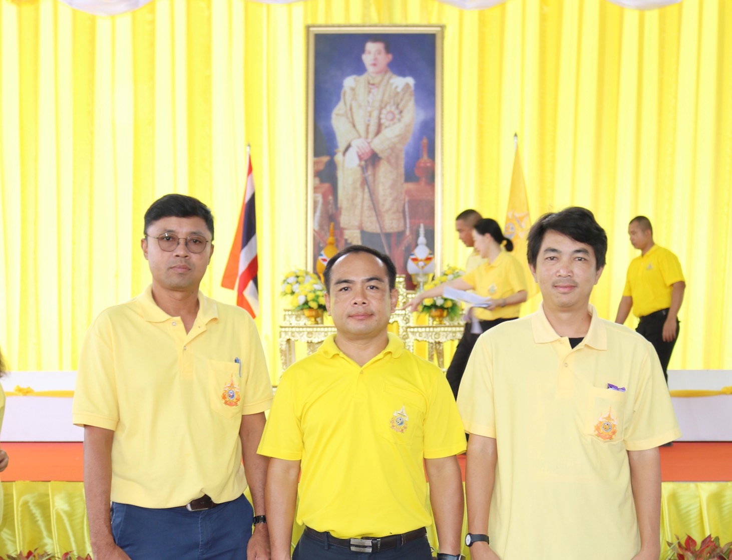 กปภ.สาขาปทุมธานี แจกน้ำดื่ม กปภ. และเข้าร่วมพิธีเปิดกิจกรรม เดิน วิ่ง ปั่น ธงตราสัญลักษณ์งานเฉลิมพระเกียรติ พระบาทสมเด็จพระเจ้าอยู่หัว เนื่องในโอกาสพระราชพิธีมหามงคลเฉลิมพระชนมพรรษา 6 รอบ 28 กรกฎาคม 2567