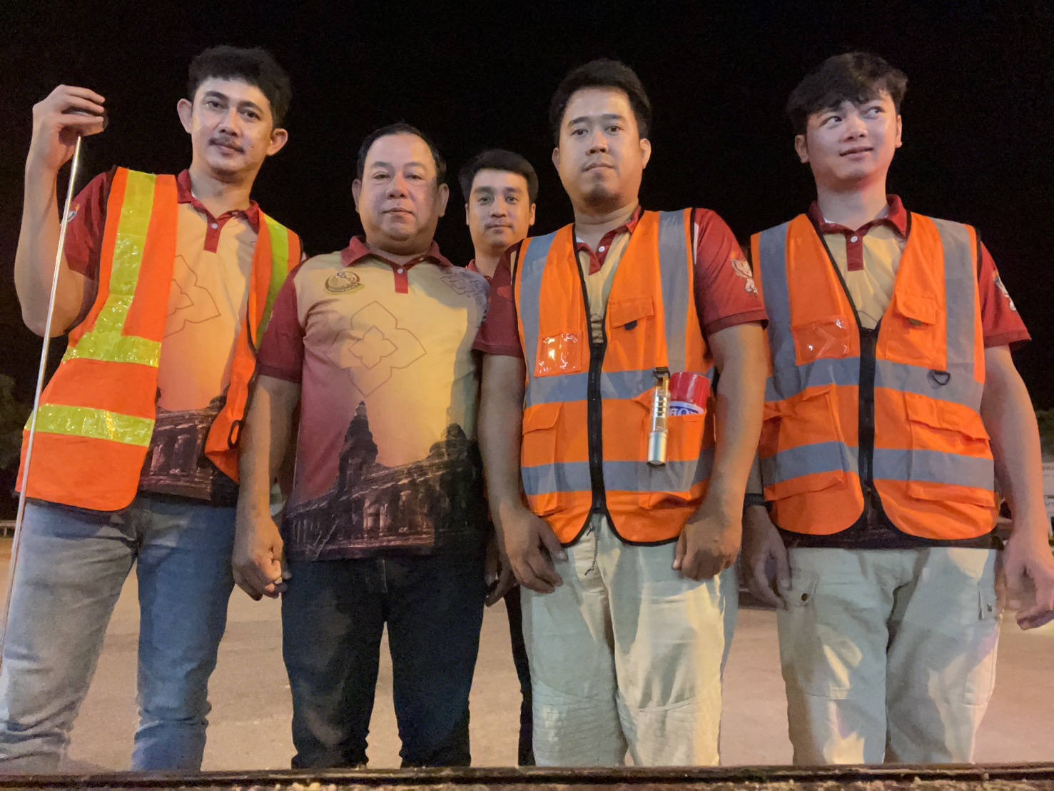กปภ.สาขากำแพงเพชร  ออกสำรวจหาท่อแตกท่อรั่ว
