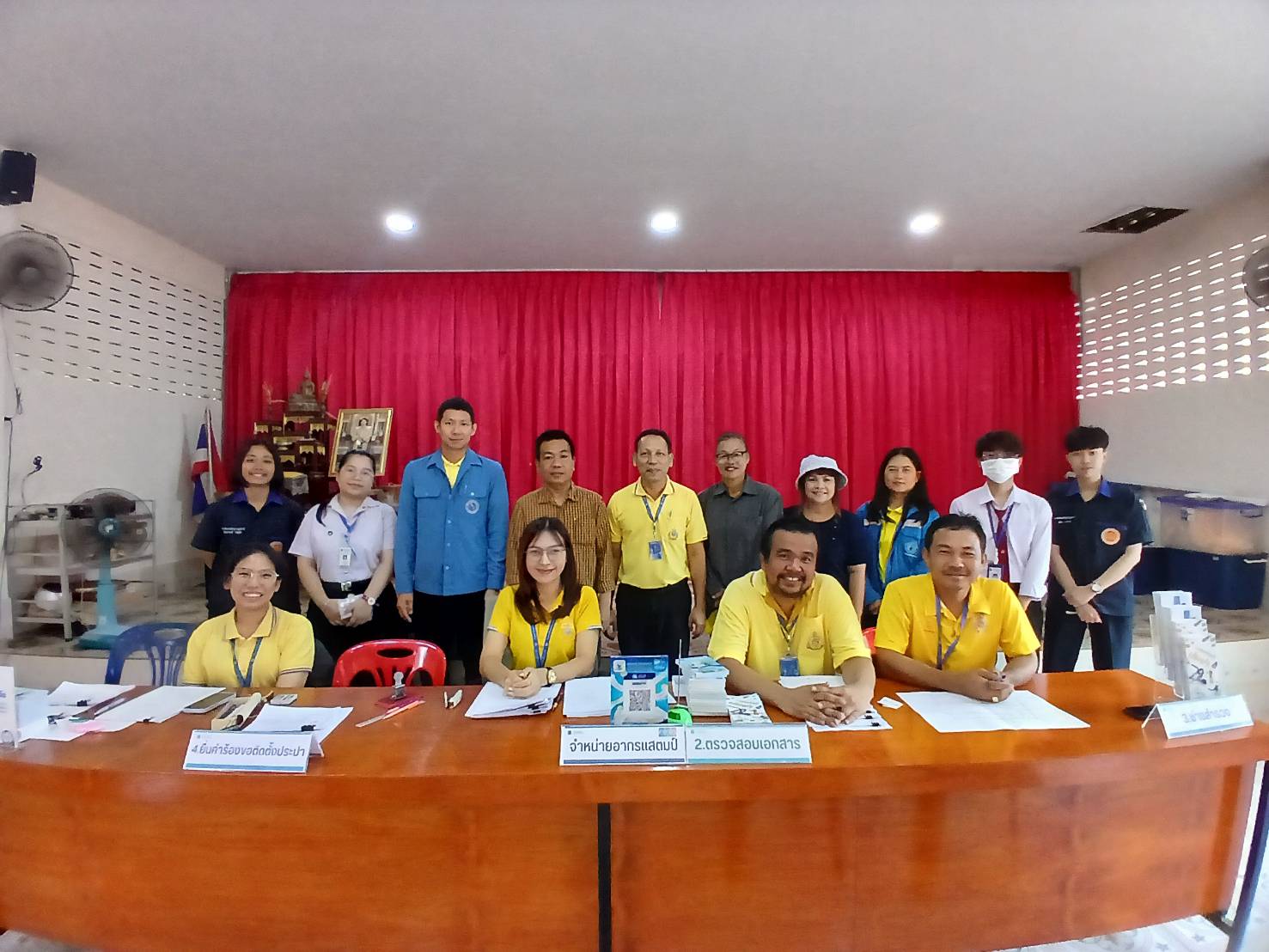 กปภ.สาขาสุราษฎร์ธานี (ชั้นพิเศษ) ออกหน่วยบริการรับคำร้องขอติดตั้งประปานอกสถานที่ประจำปี 2567