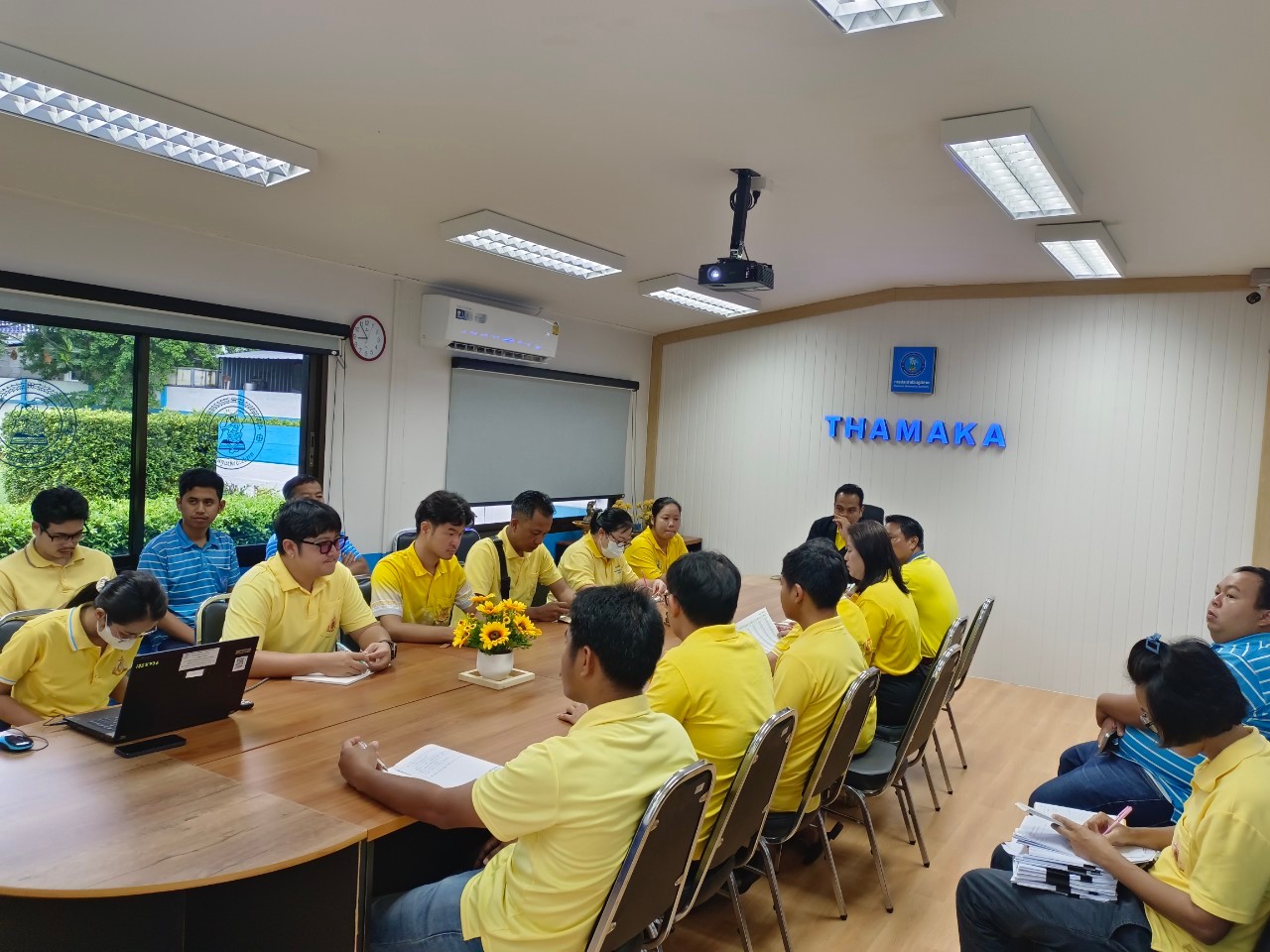 กปภ.สาขาท่ามะกา จัดกิจกรรมสนทนายามเช้า (Morning Talk) ประจำเดือน กรกฎาคม ๒๕๖๗ วันพฤหัสบดีที่ ๒๕ กรกฎาคม ๒๕๖๗