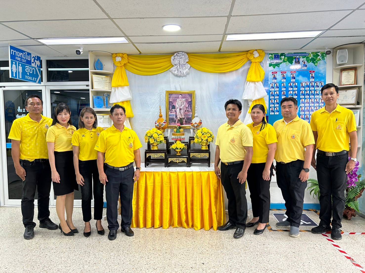 กปภ.สาขาปราณบุรี ร่วมทำพิธีถวายสัตย์ปฏิญาณเป็นพนักงานที่ดีและพลังของแผ่นดิน เนื่องในโอกาสวันเฉลิมพระชนมพรรษาฯ
